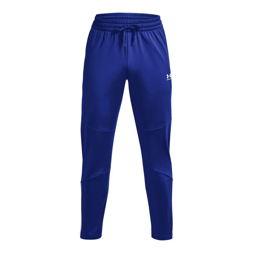 Blue - Under Armour - Tricot Fashion Track Pant Warmup Bottoms - 1