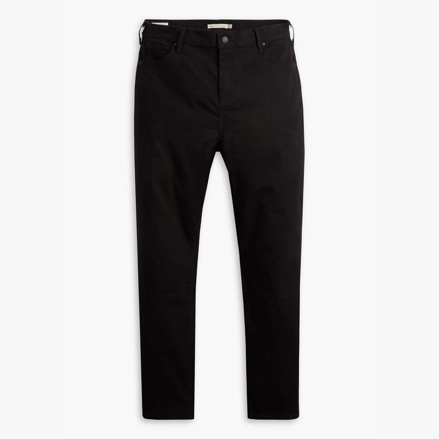 Black - Levis - 724 Plus High Rise Straight Jeans - 5