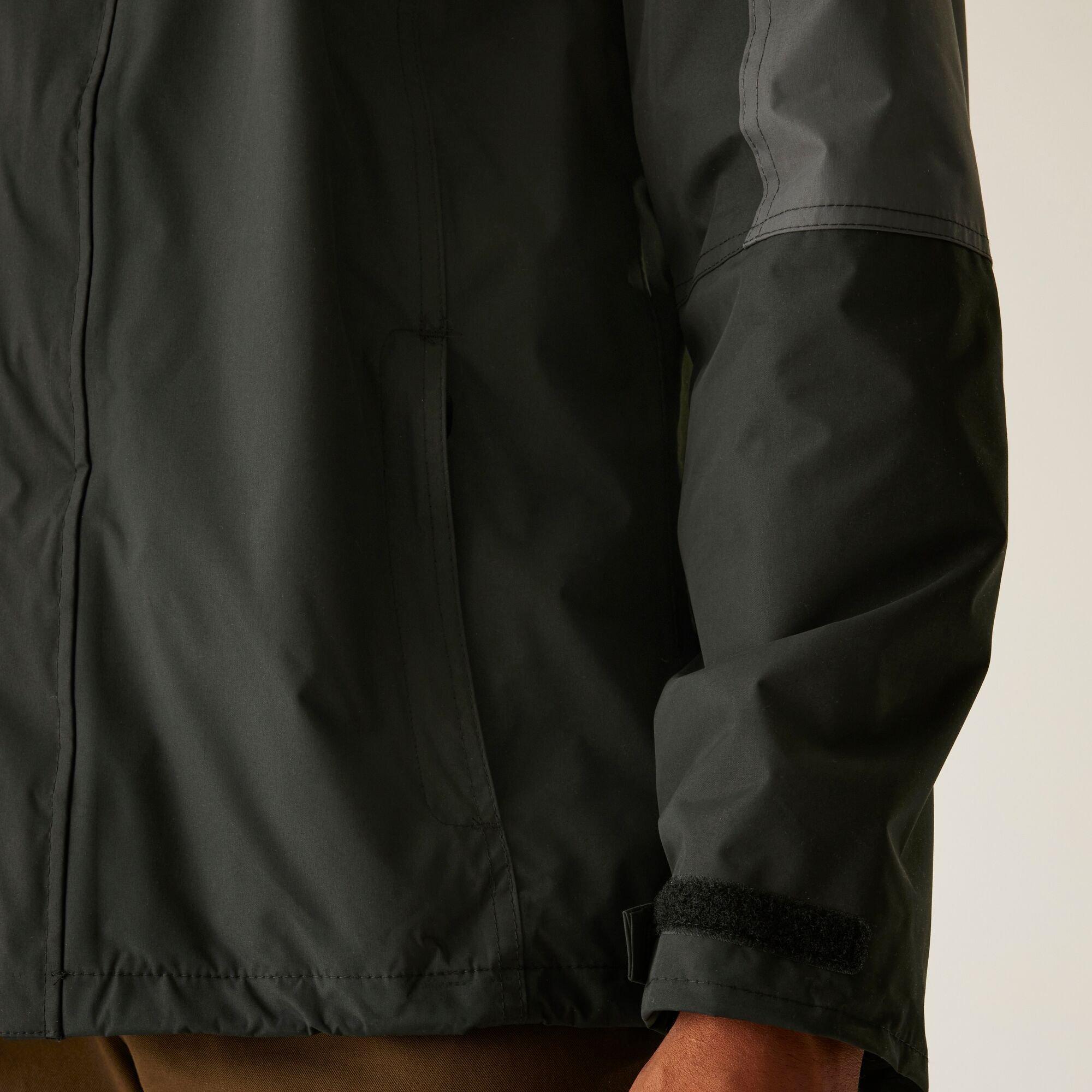 Black Seal Grey - Regatta - Defender III Waterproof 3 In 1 Jacket - 6