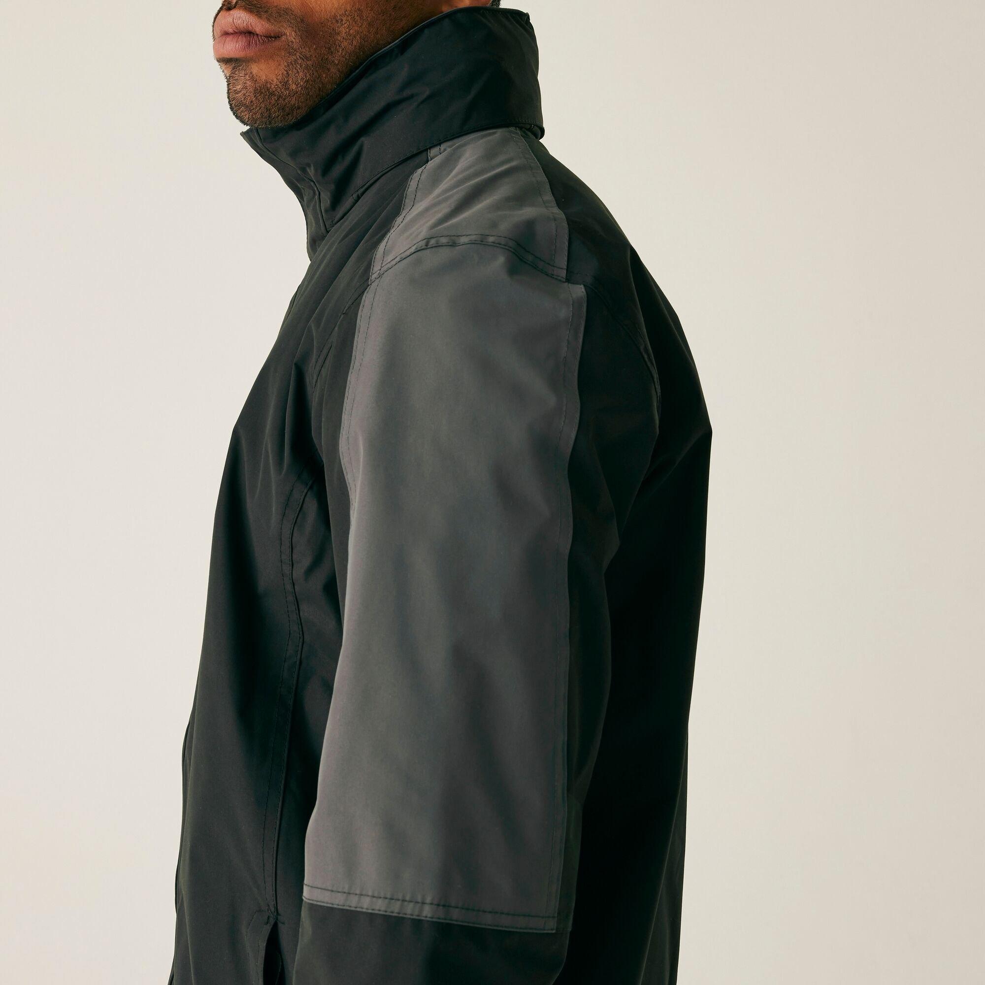 Black Seal Grey - Regatta - Defender III Waterproof 3 In 1 Jacket - 7