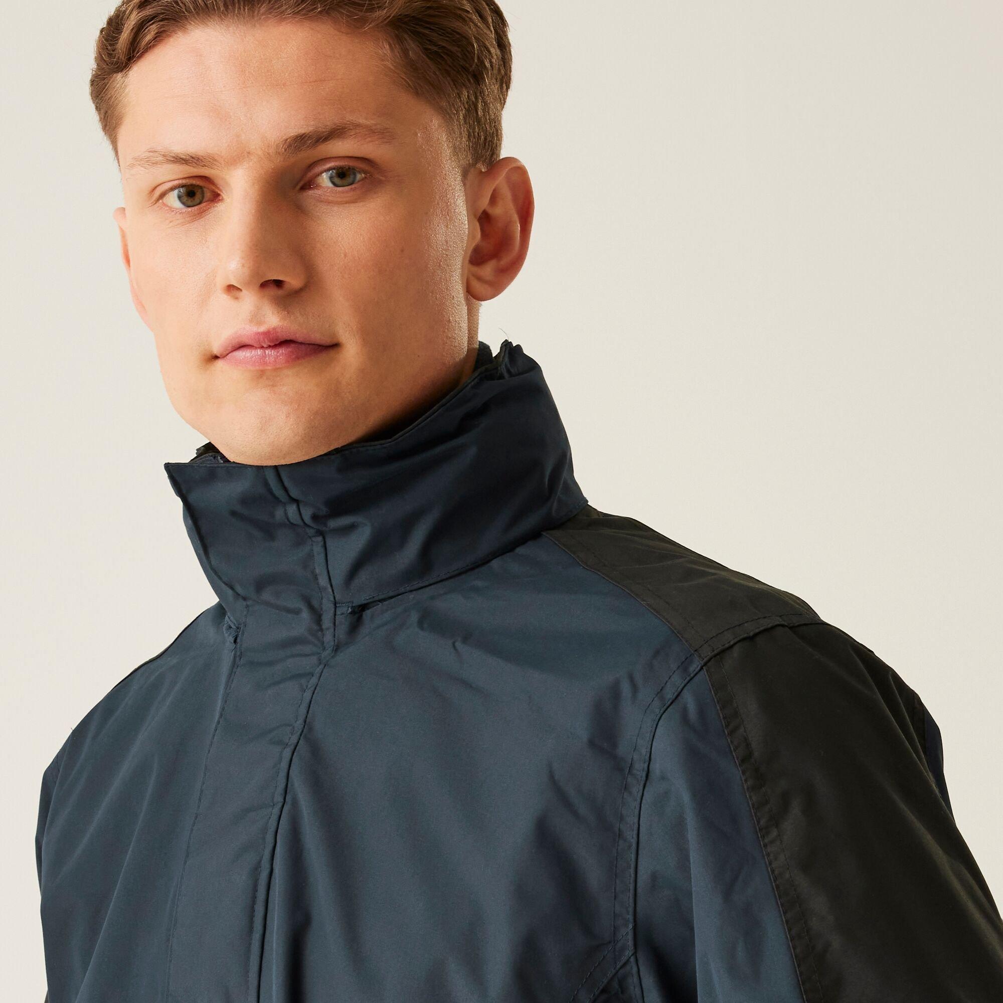 Navy/Black - Regatta - Defender III Waterproof 3 In 1 Jacket - 8