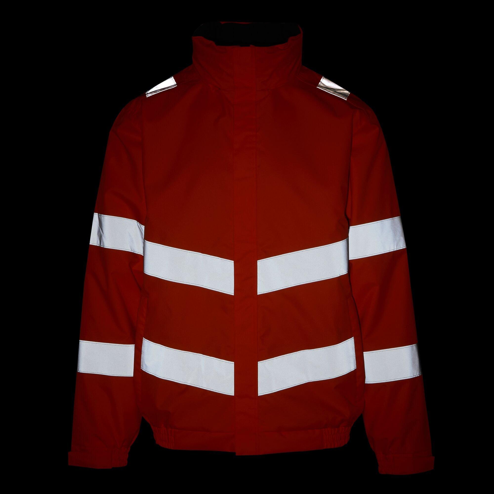 Orange - Regatta - Mens Hi-Vis Pro Contract Dover Jacket - 10