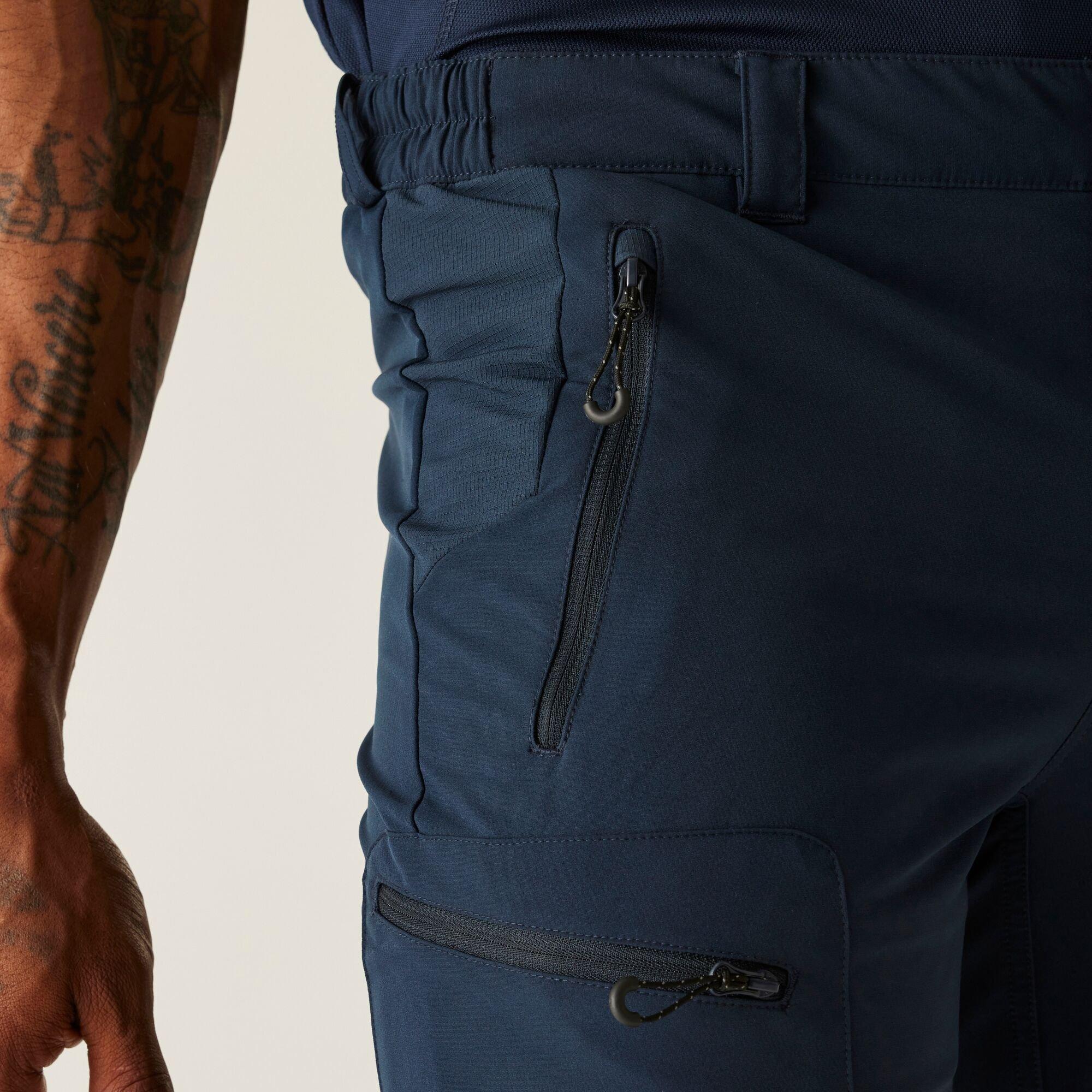 Navy - Regatta - Mens Prolite Stretch Shorts - 4