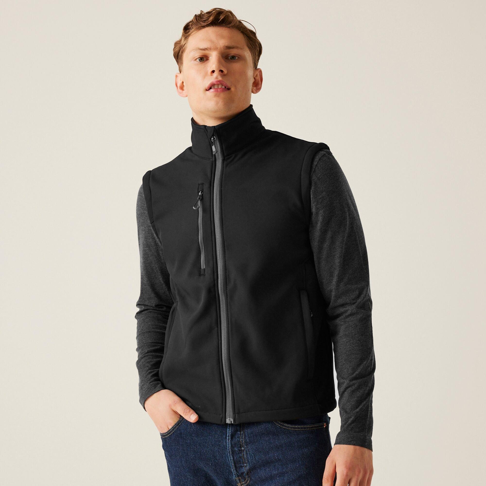 Regatta Men's H/M Printable Softshell Bodywarmer - Black - M