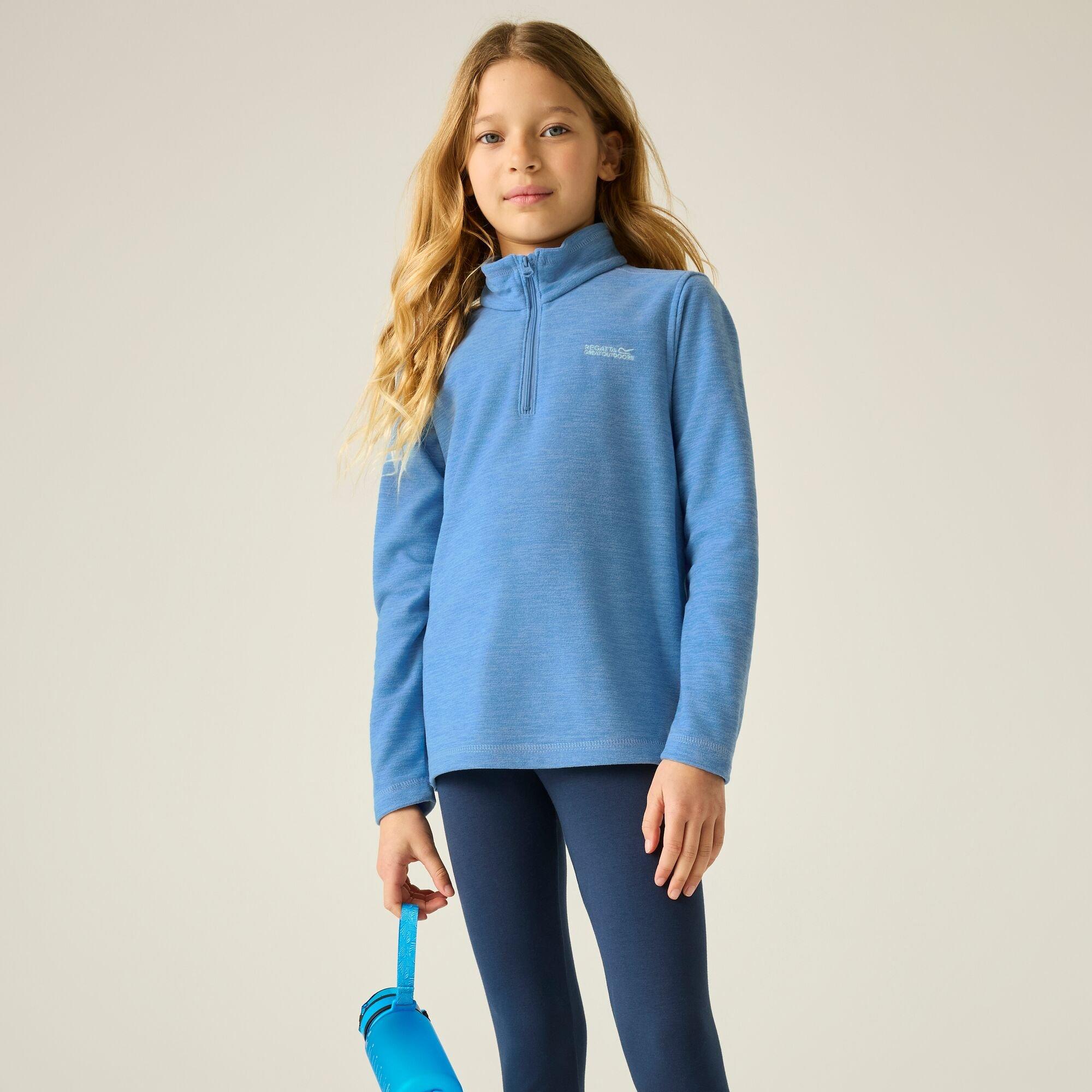 Regatta  Kids Kids Hot Shot Marl Fleece - Washed Denim - 9-10 Years