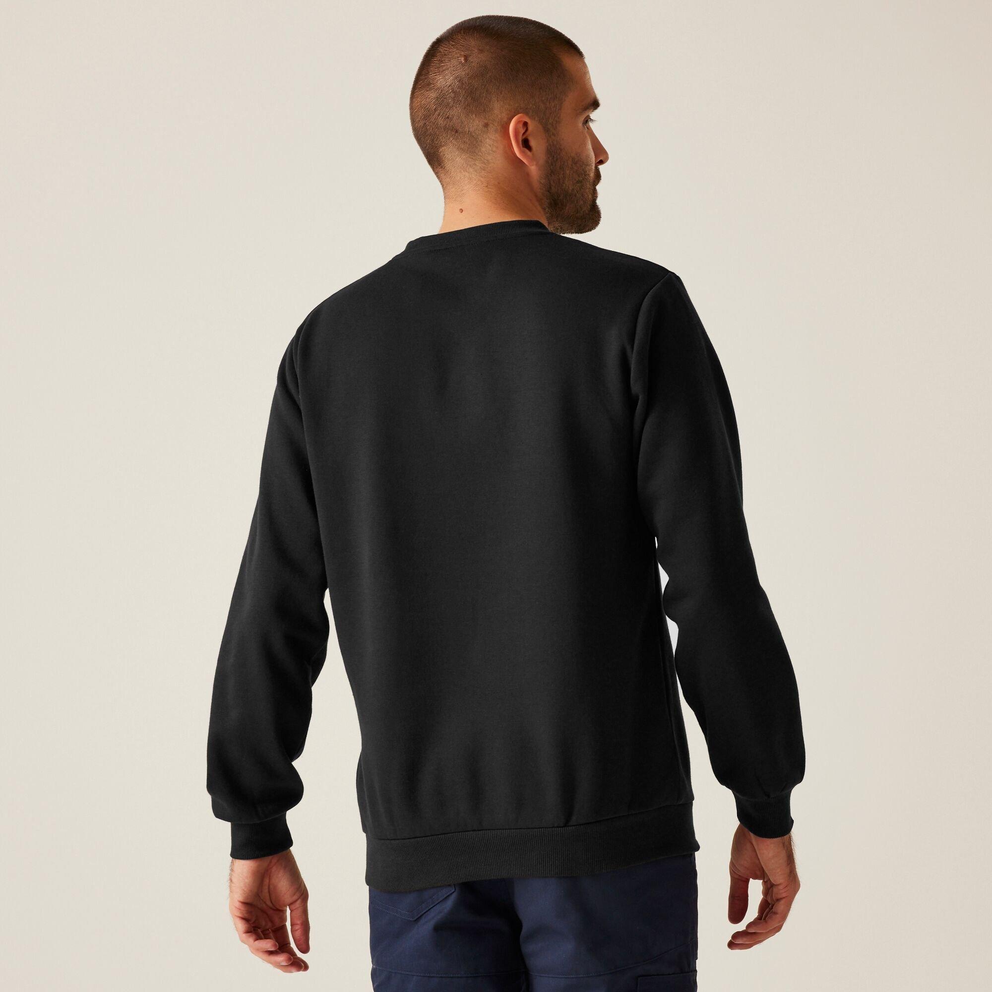Black - Regatta - Mens Pro Crewneck Sweatshirt - 2