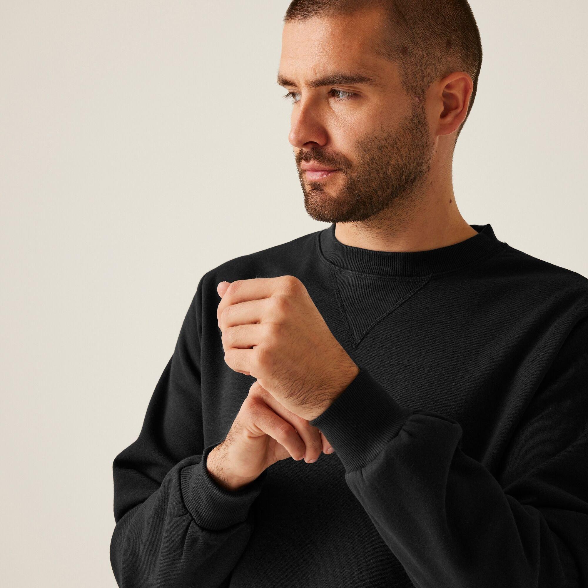 Black - Regatta - Mens Pro Crewneck Sweatshirt - 4