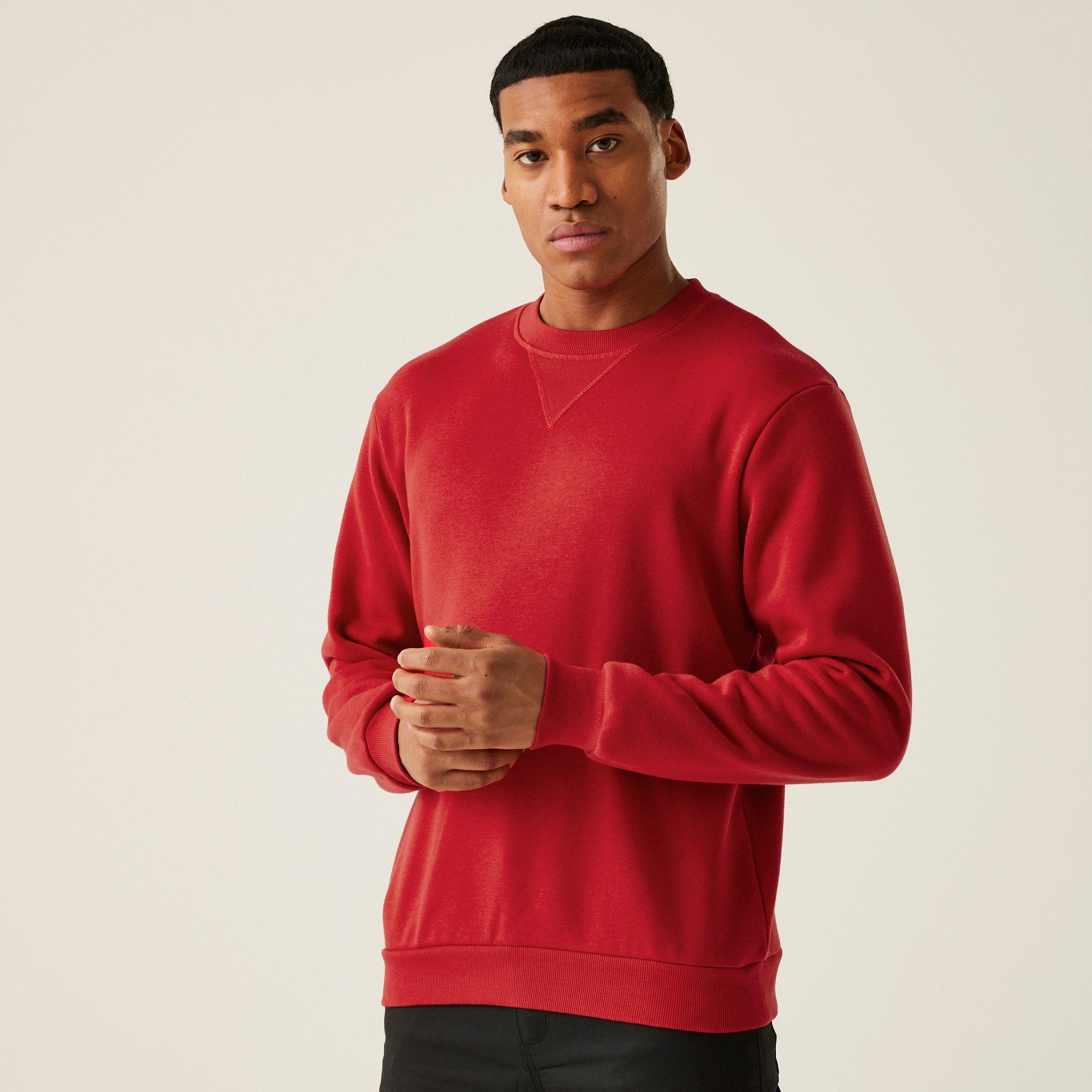 Regatta Men's Pro Crewneck Sweatshirt - Classic Red - L