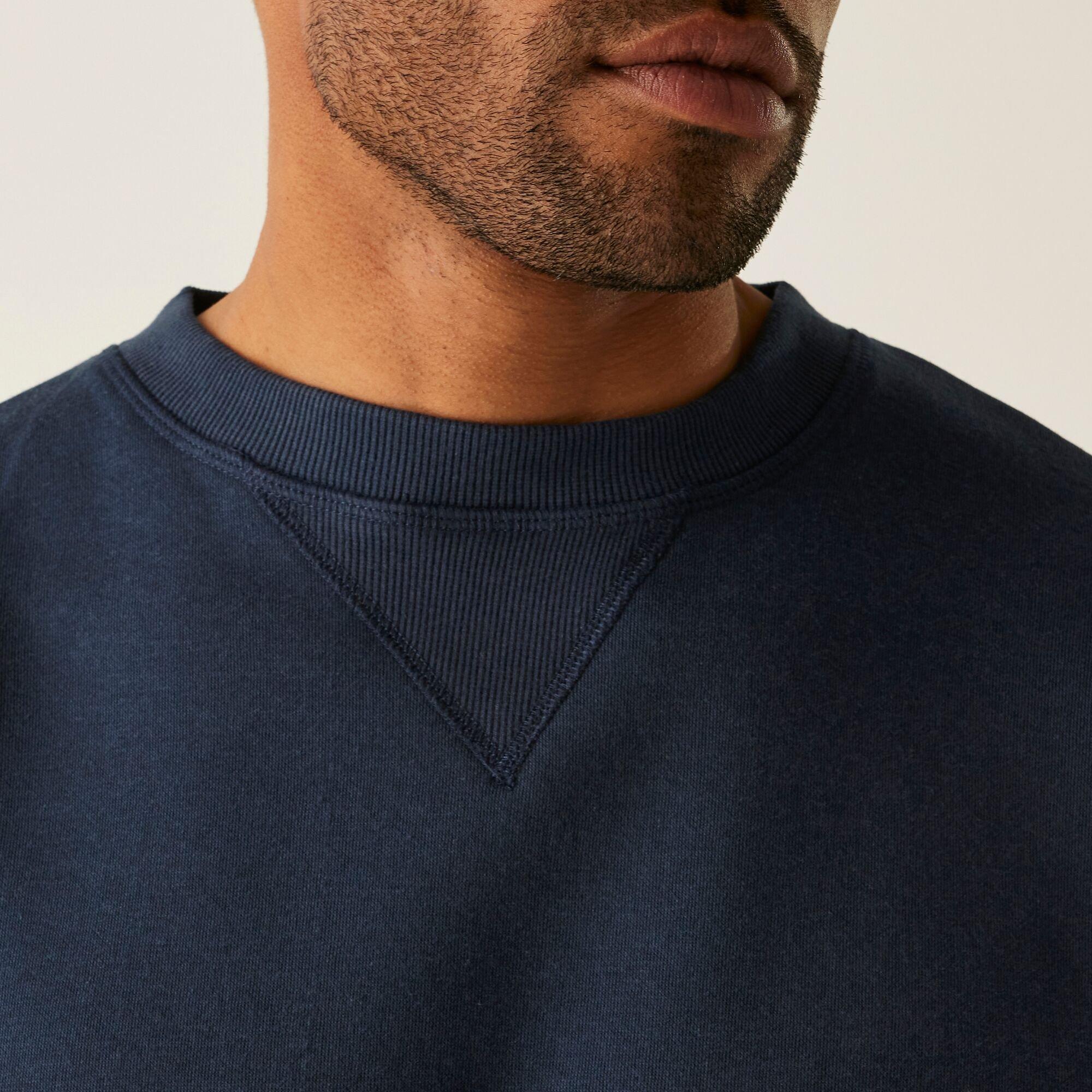 Navy - Regatta - Mens Pro Crewneck Sweatshirt - 4
