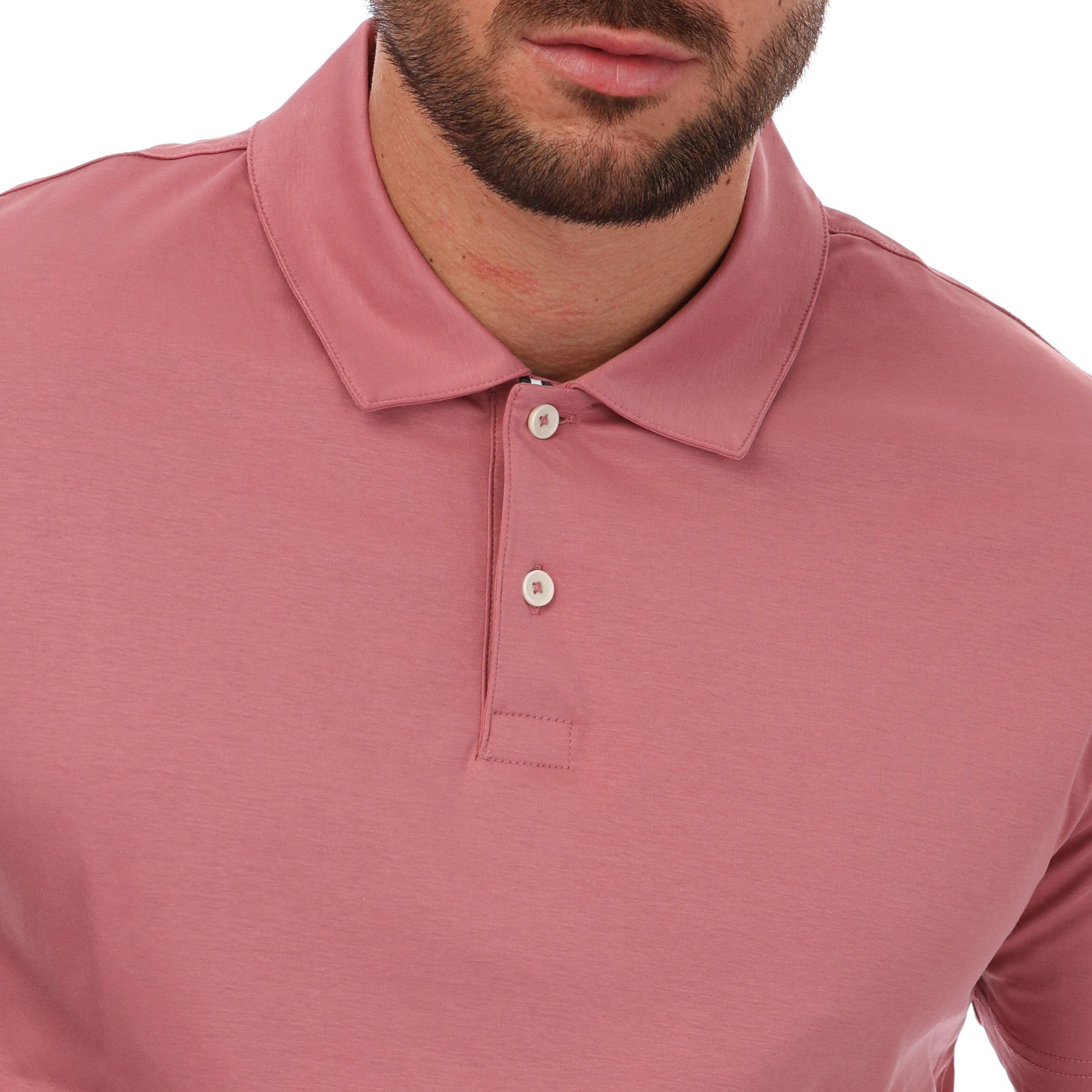 Pink - Ted Baker - Zeiter Slim Soft Touch Polo - 3