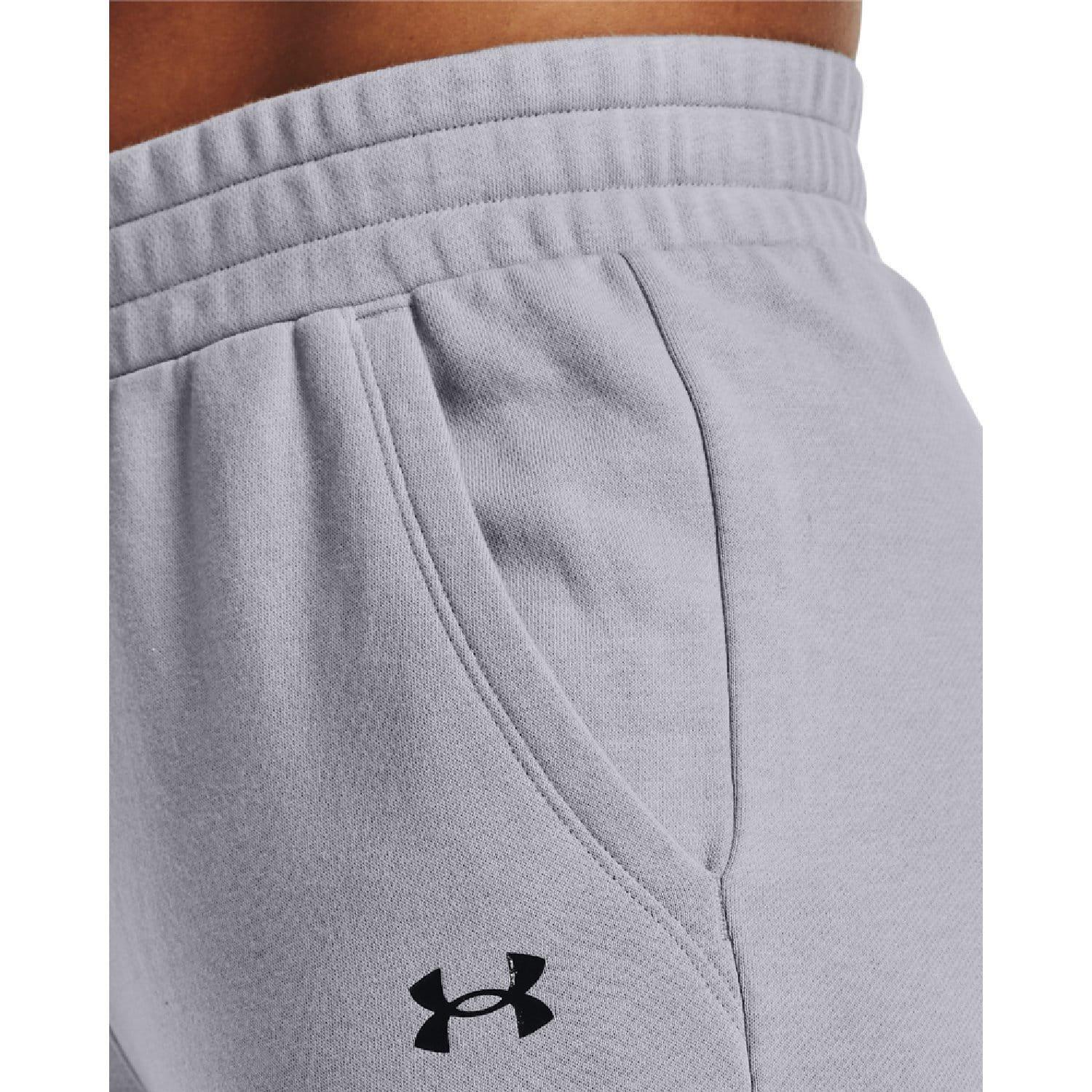 Grey - Under Armour - Rival Fleece Joggers - 6