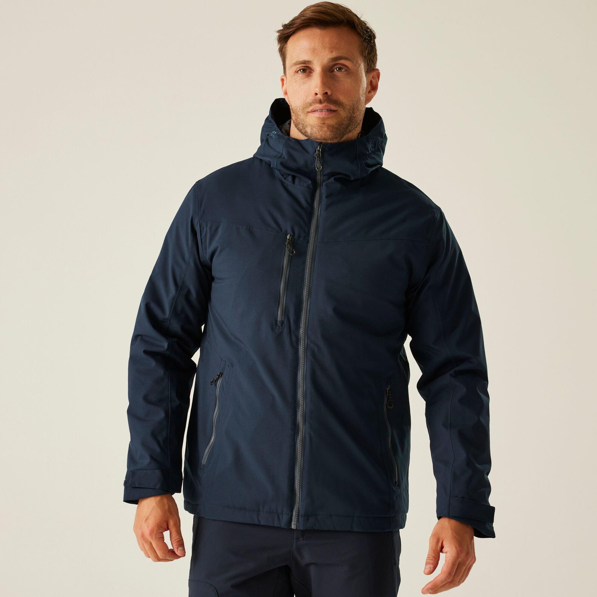 Regatta Men's Navigate Insulated Jacket - Navy Seal Grey - S