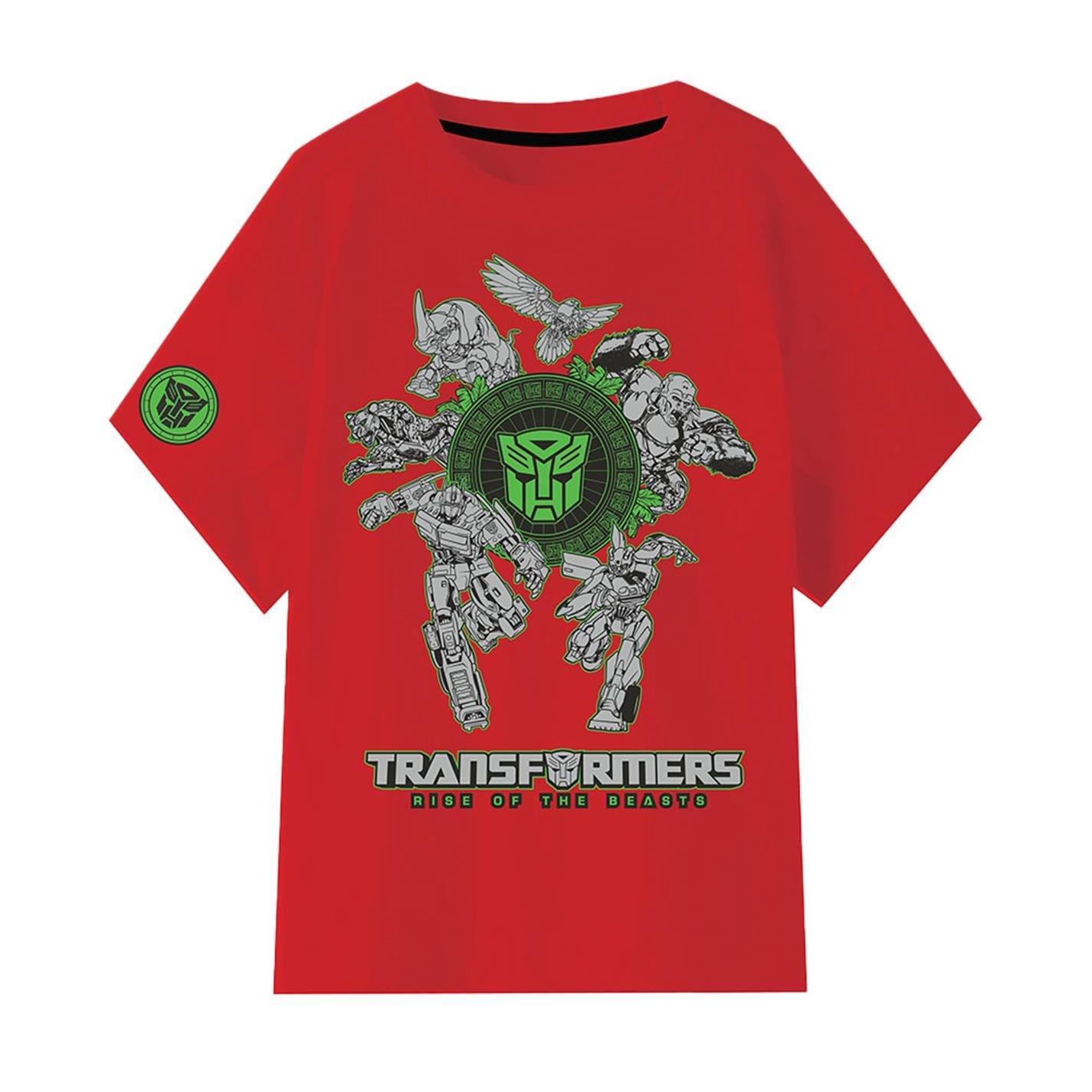 Merchandise - Transformers - Transformers T-Shirt Red 8-9 Years