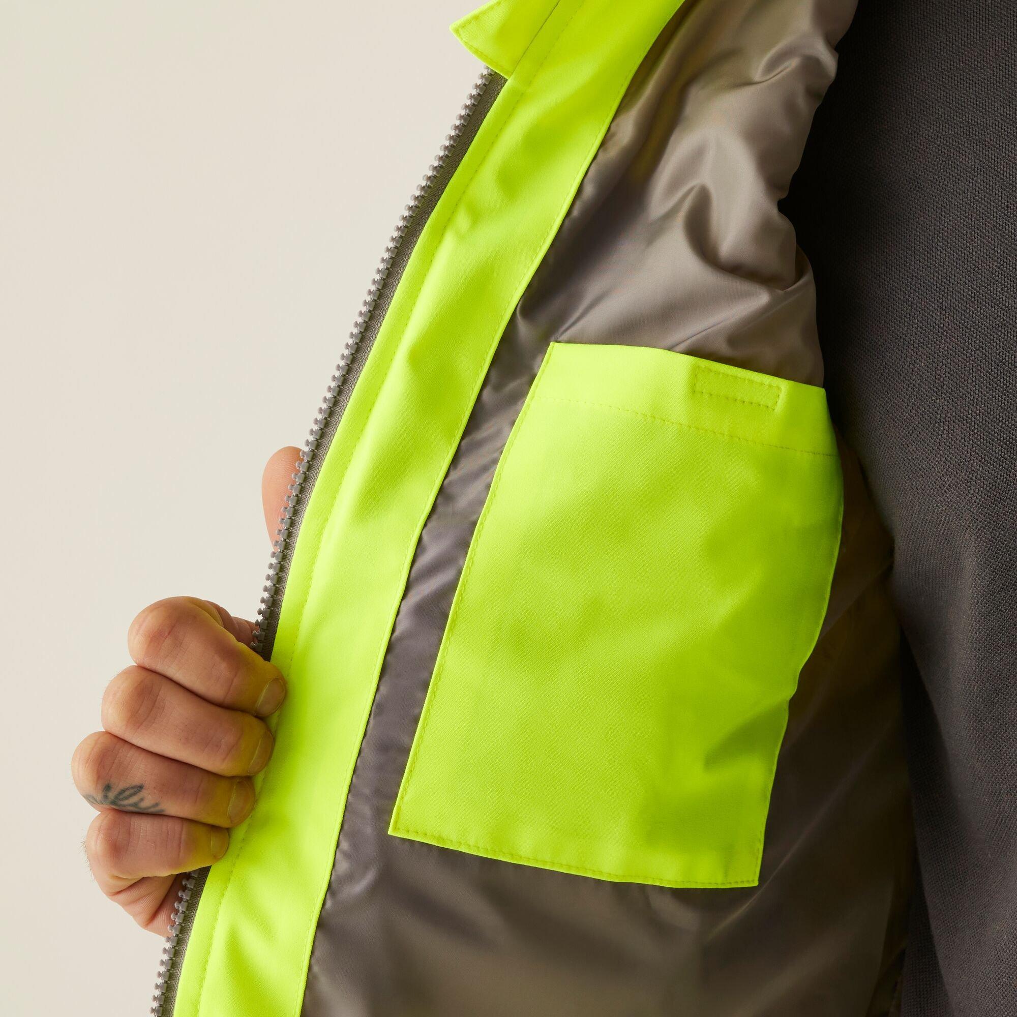 Yellow - Regatta - Hi-Vis 2-Tone Thermal Bodywarmer - 6