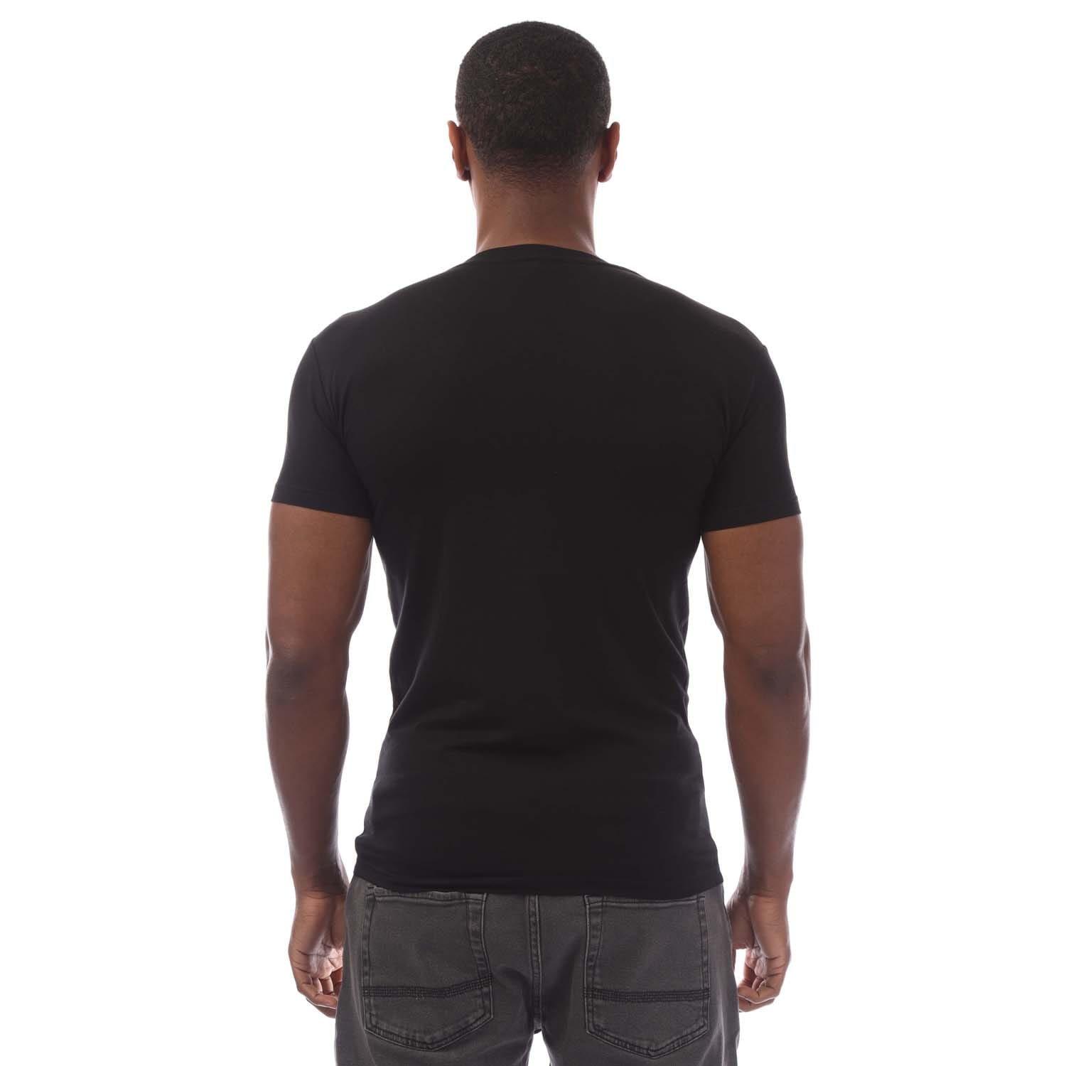 Black - Emporio Armani - Lounge Crewneck T-Shirt - 2