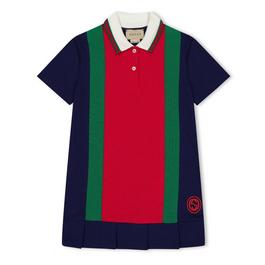 Gucci Short Sleeve Polo Dress Infants