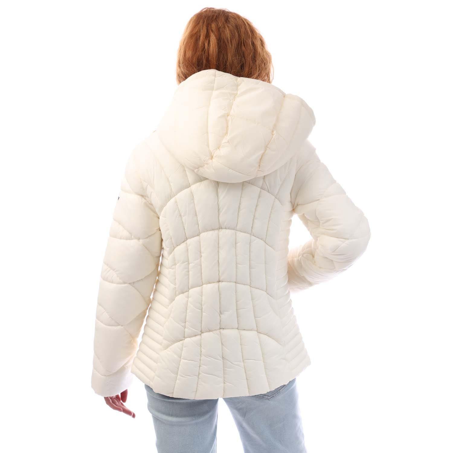 Off White - DKNY - Zip Front Packable Jacket - 3