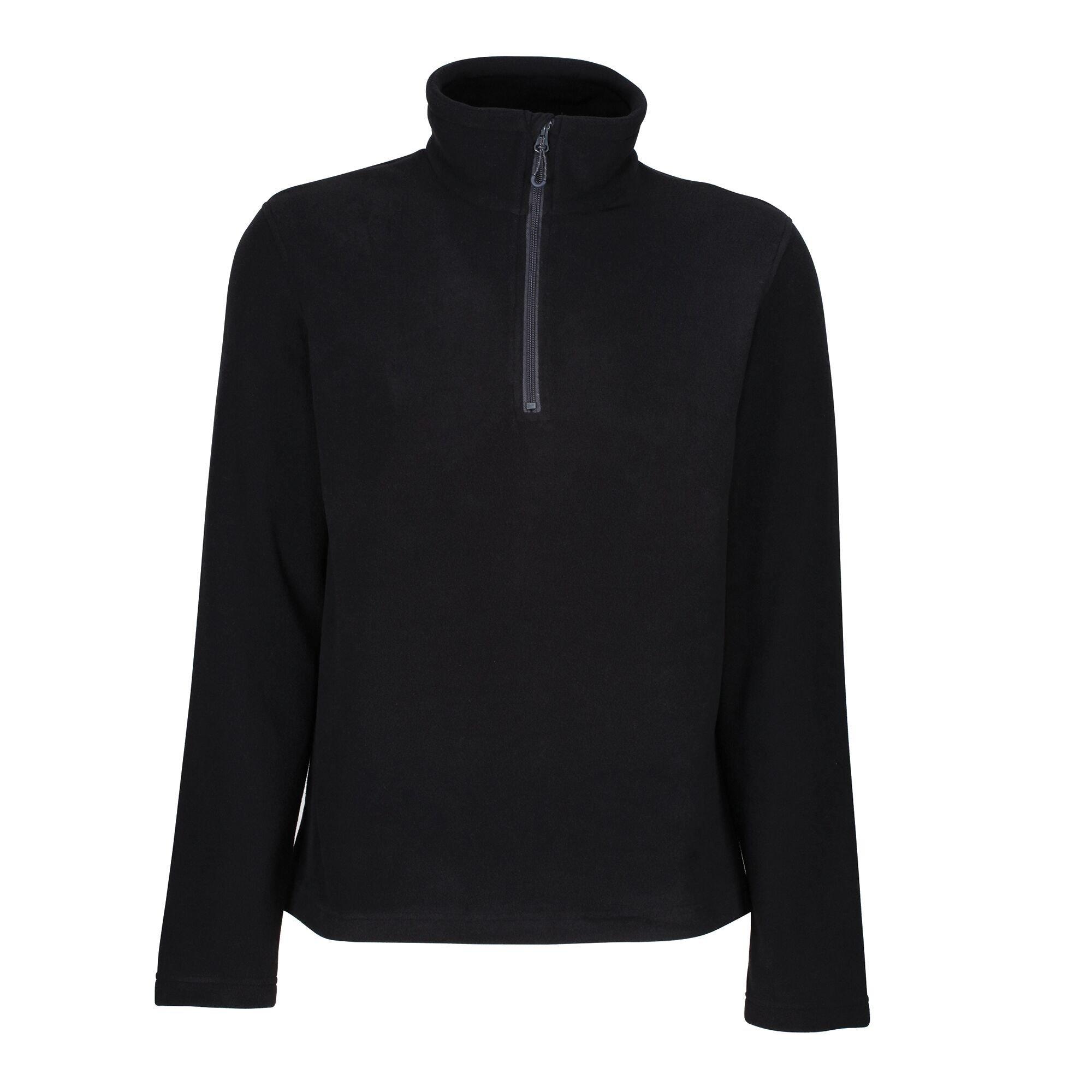 Black - Regatta - Mens H/M Half Zip Fleece - 1