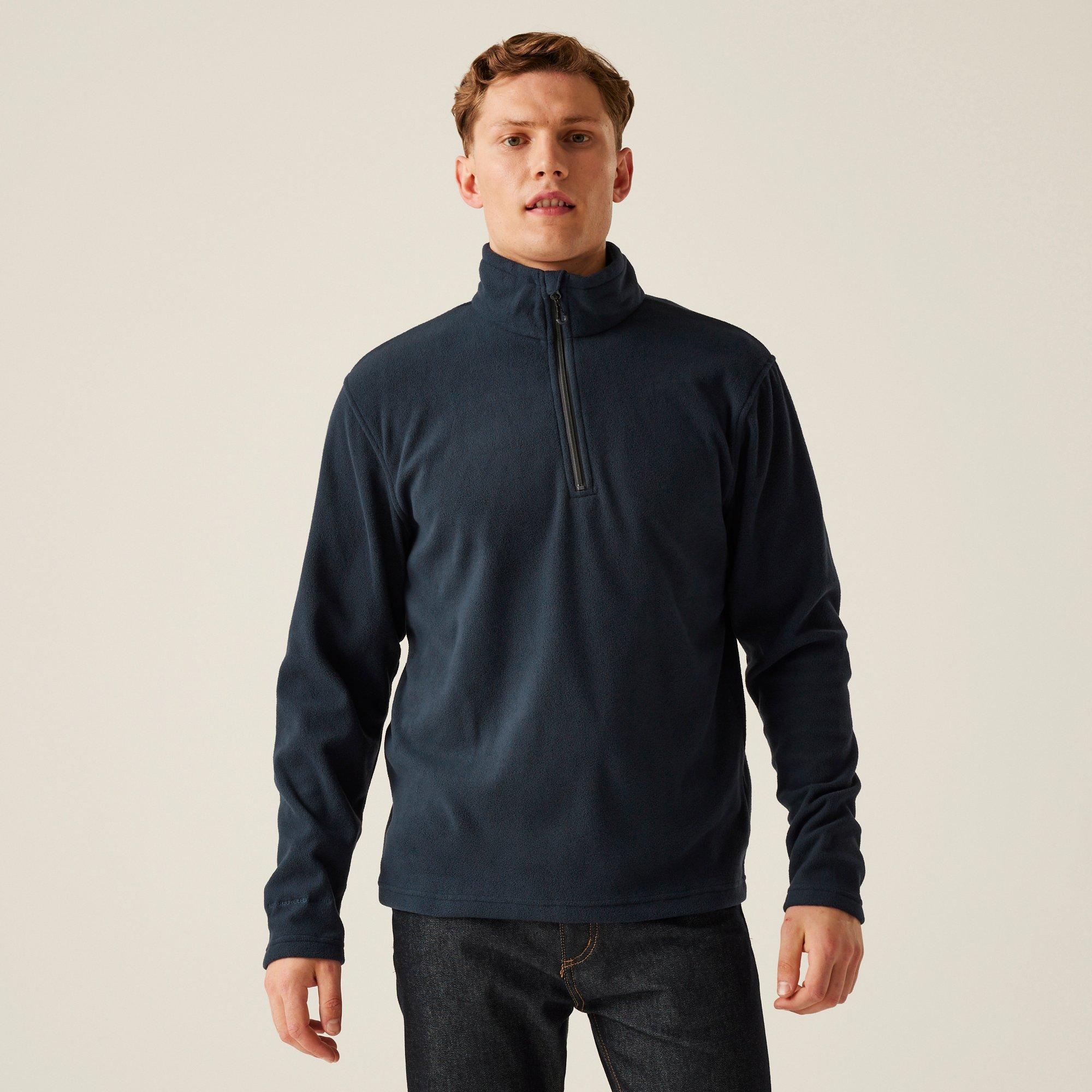 Regatta Men's H/M Half Zip Fleece - Navy - M