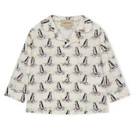 Gucci Printed Cotton Shirt Infants