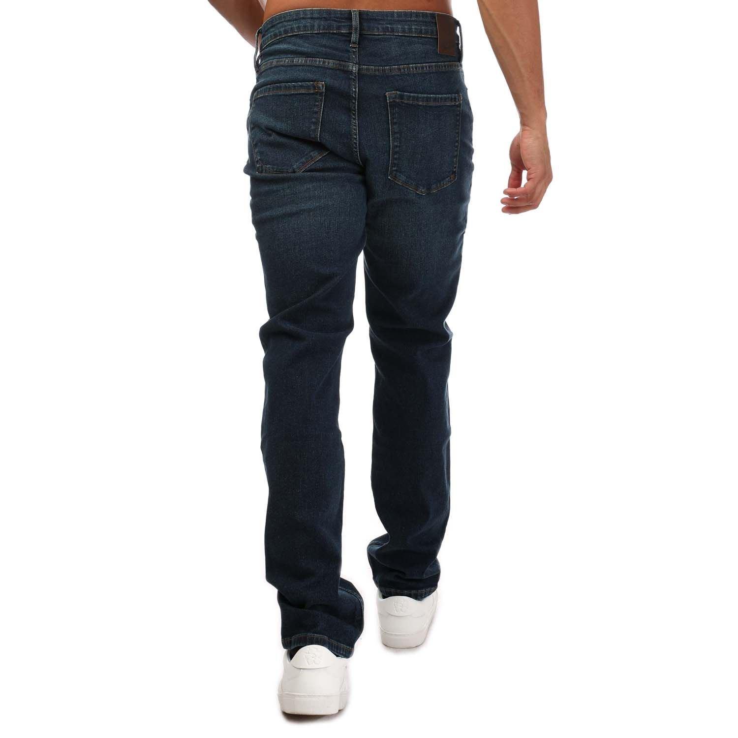 Navy - Original Penguin - Slim Fit Stretch Jeans - 2