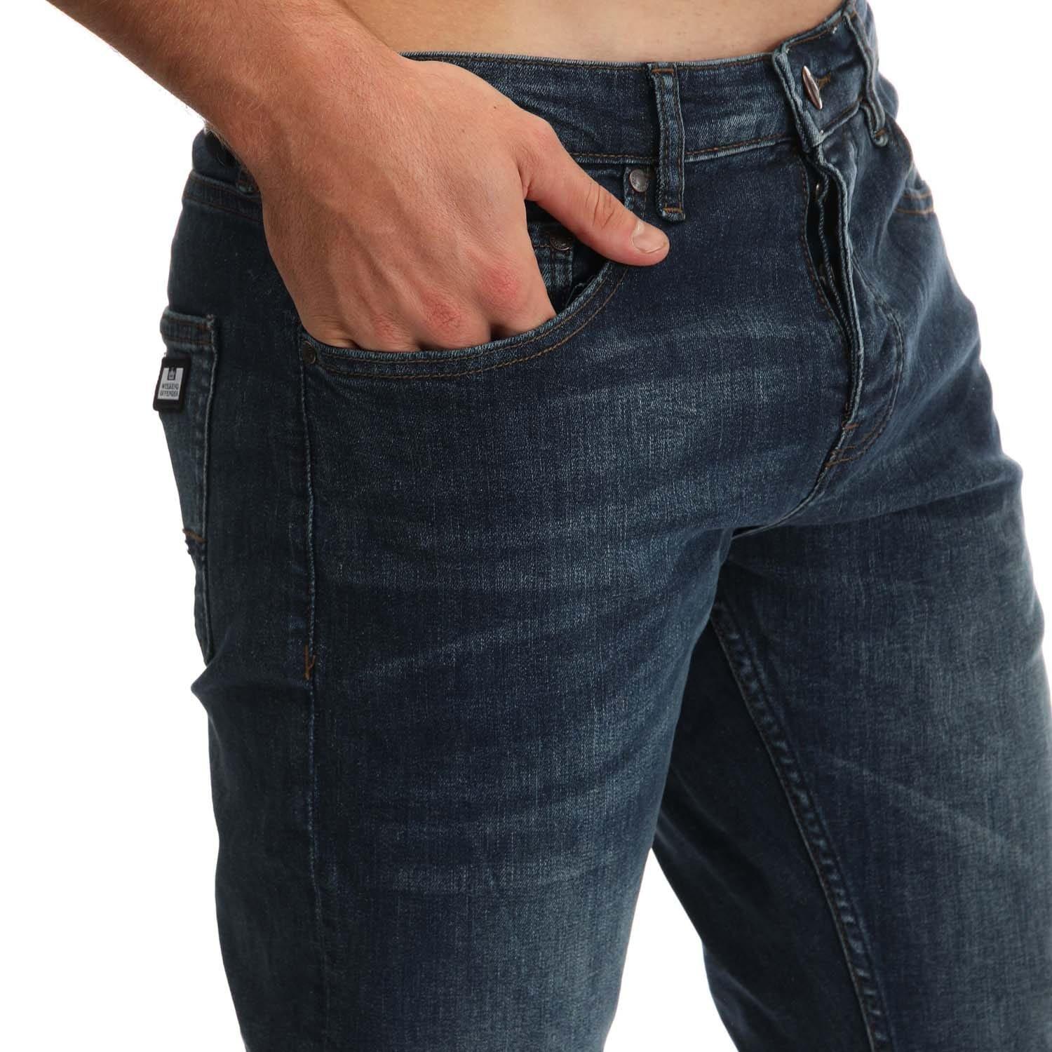 Blue - Weekend Offender - Tapered Fit Jeans - 5