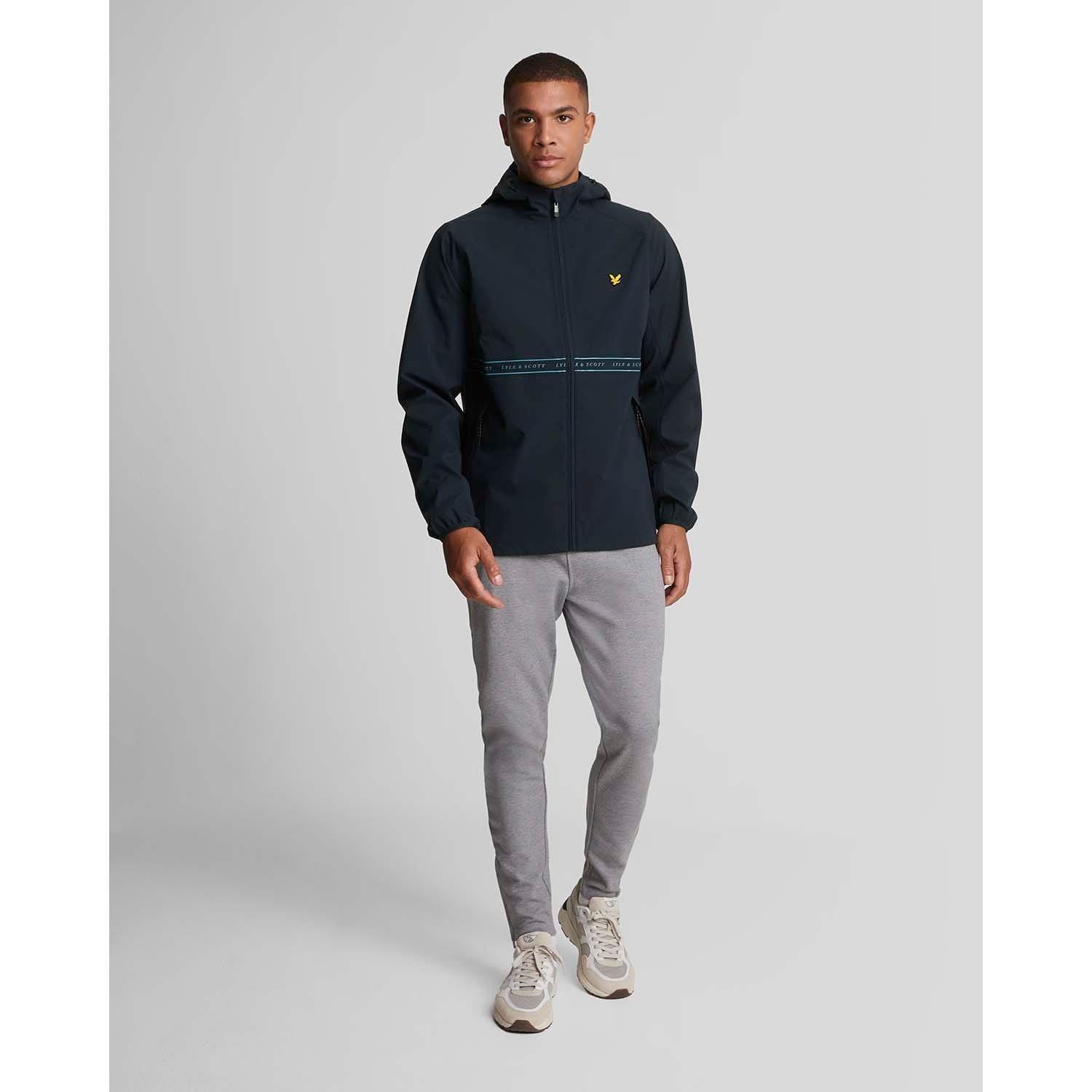 Blue - Lyle and Scott - Sports Tape Energy Jacket - 2