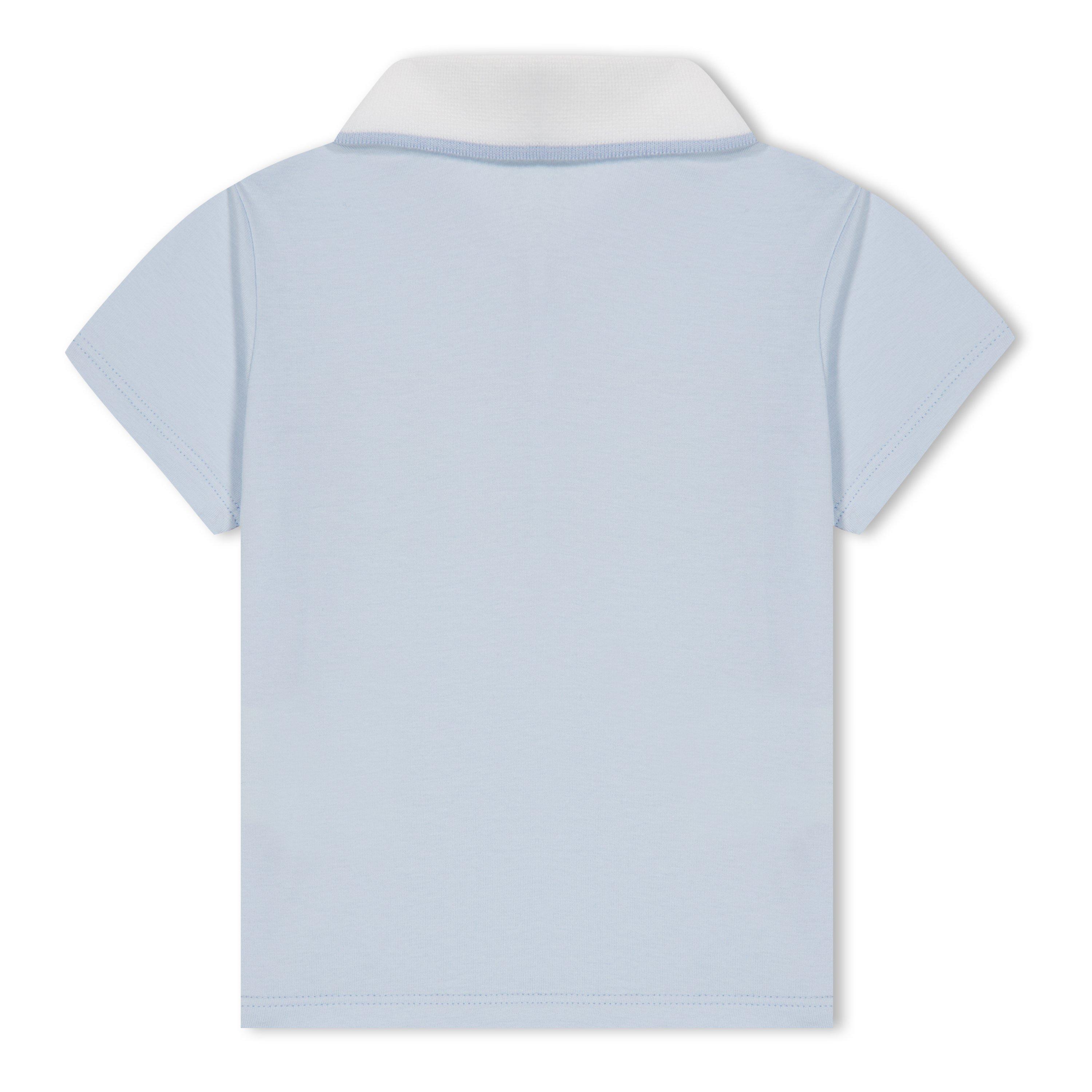 Blue F19J4 - Fendi - Logo Polo Shirt Babies - 2