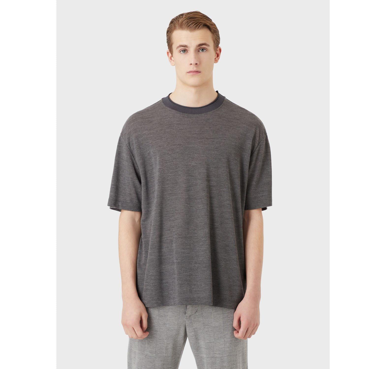 Grey - Emporio Armani - T-Shirt - 1