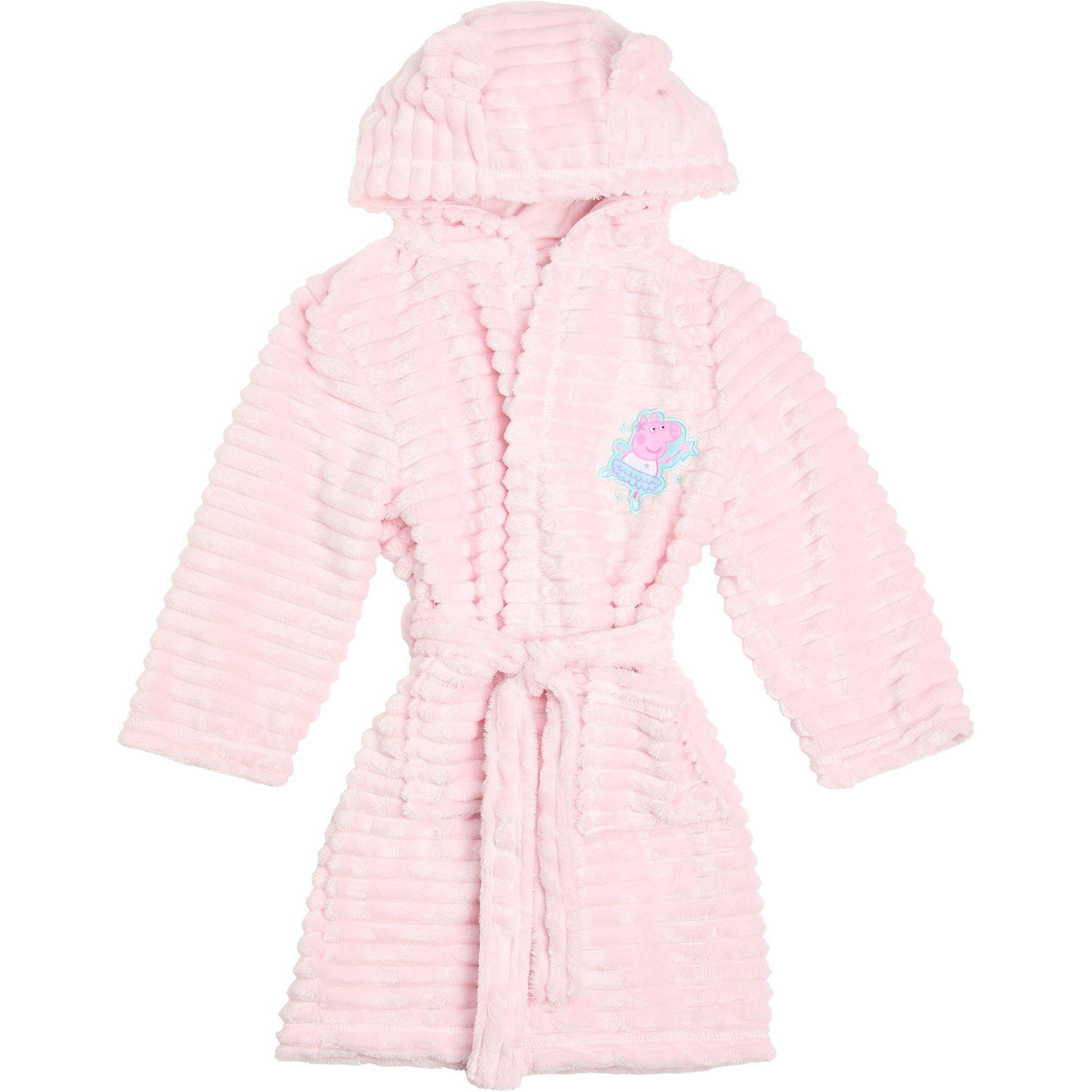 Peppa Pig - Character - Fluffy Fleece Belted Robe - 1