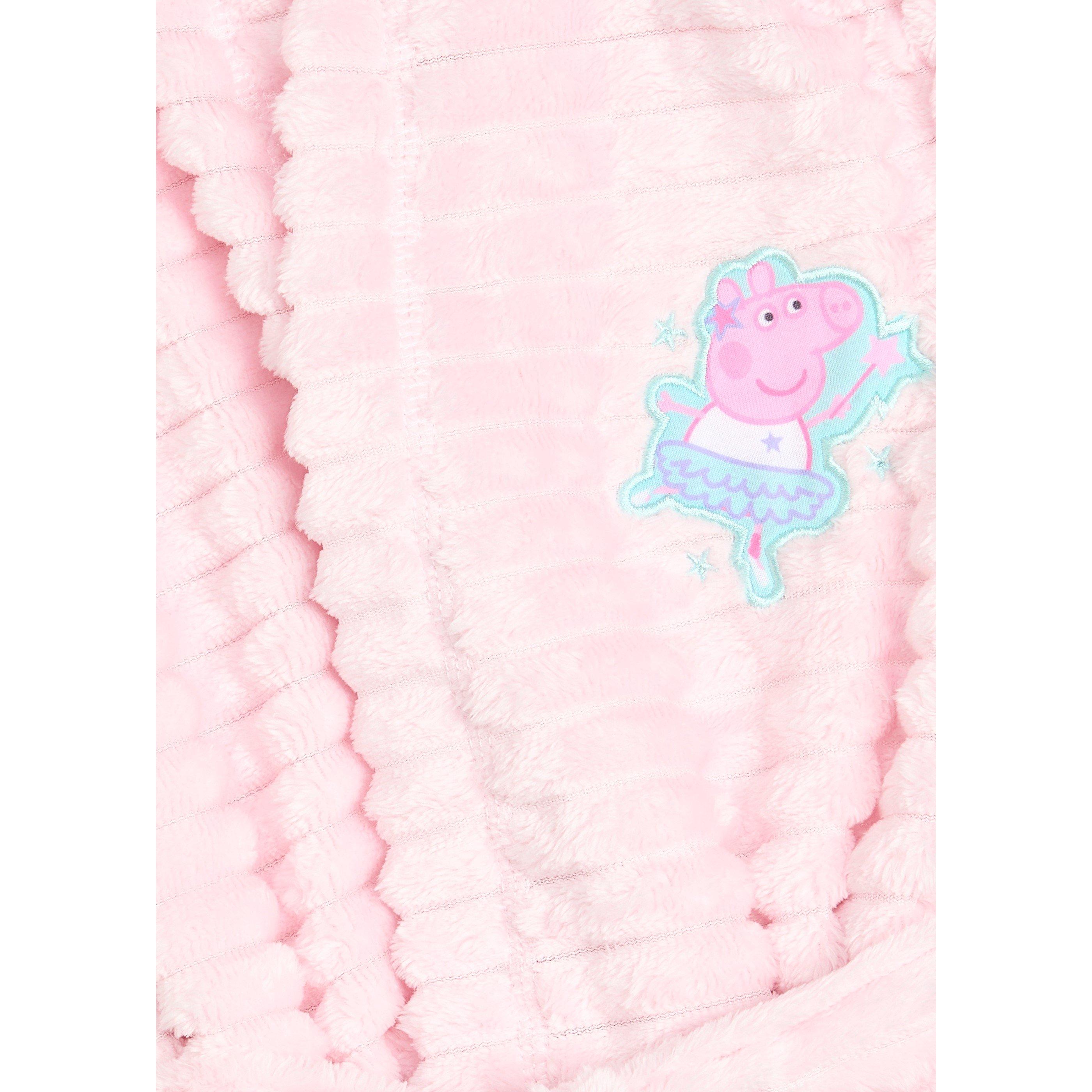 Peppa Pig - Character - Fluffy Fleece Belted Robe - 2