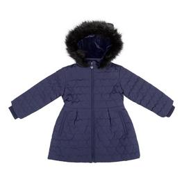 Miso Heart Quilted Jacket Infants