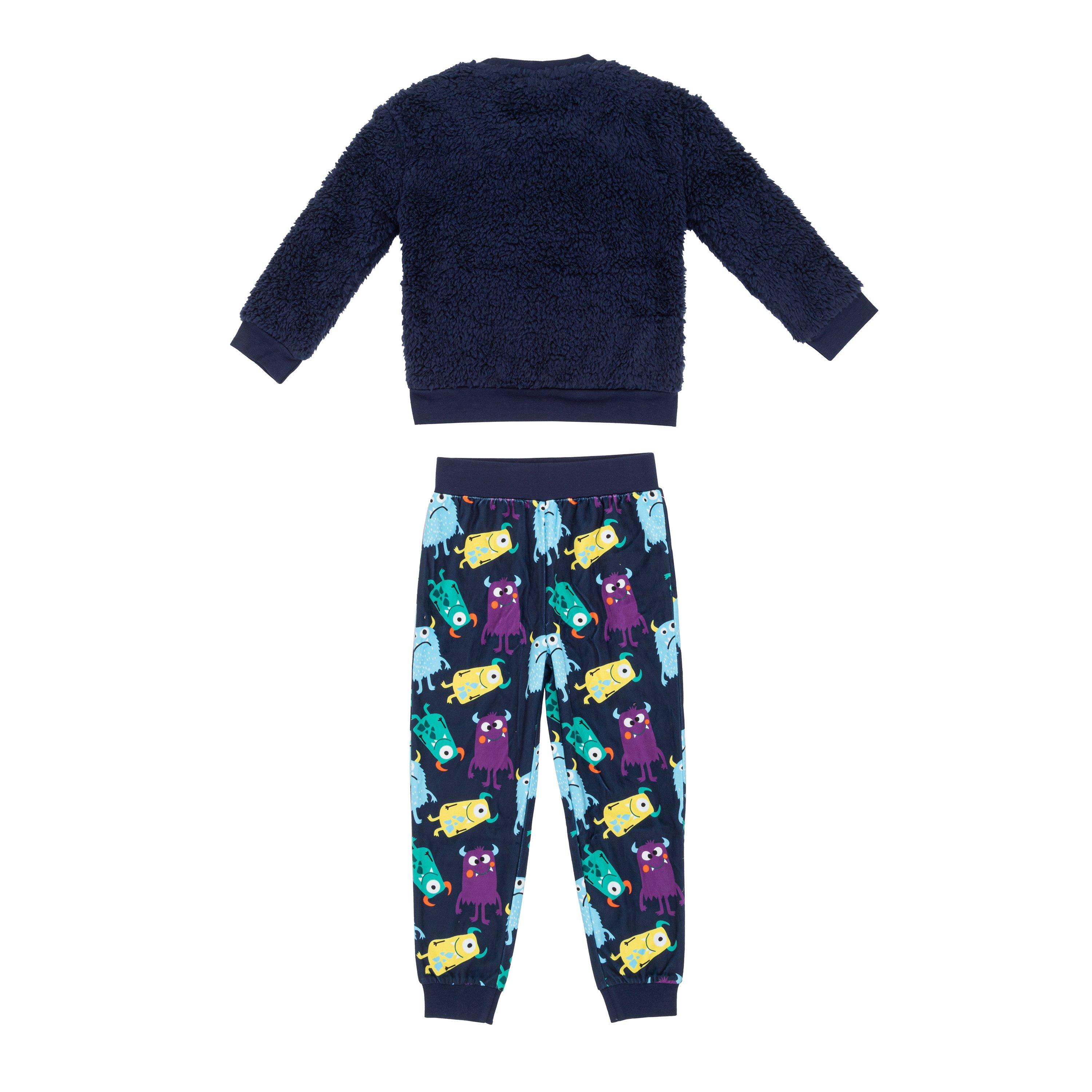 Navy/Multi - Firetrap - Boys Monster Borg Twosie - 2
