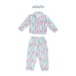 Miso Kids Girls Unicorn Satin Pyjama Set