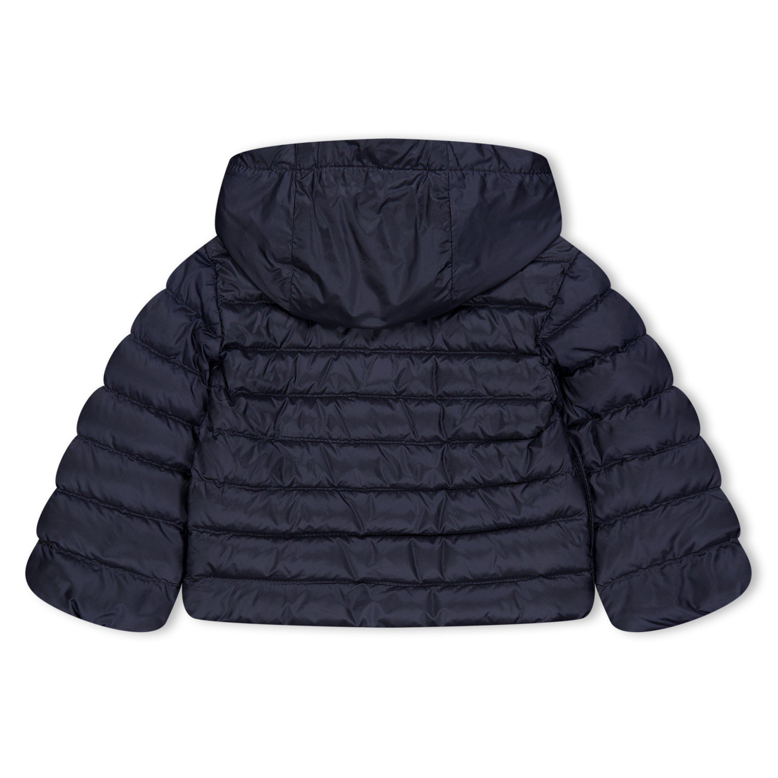 Navy 778 - Moncler - Kids' Baigal Goose Down Hooded Long Sleeve Short Puffer Jacket - 2