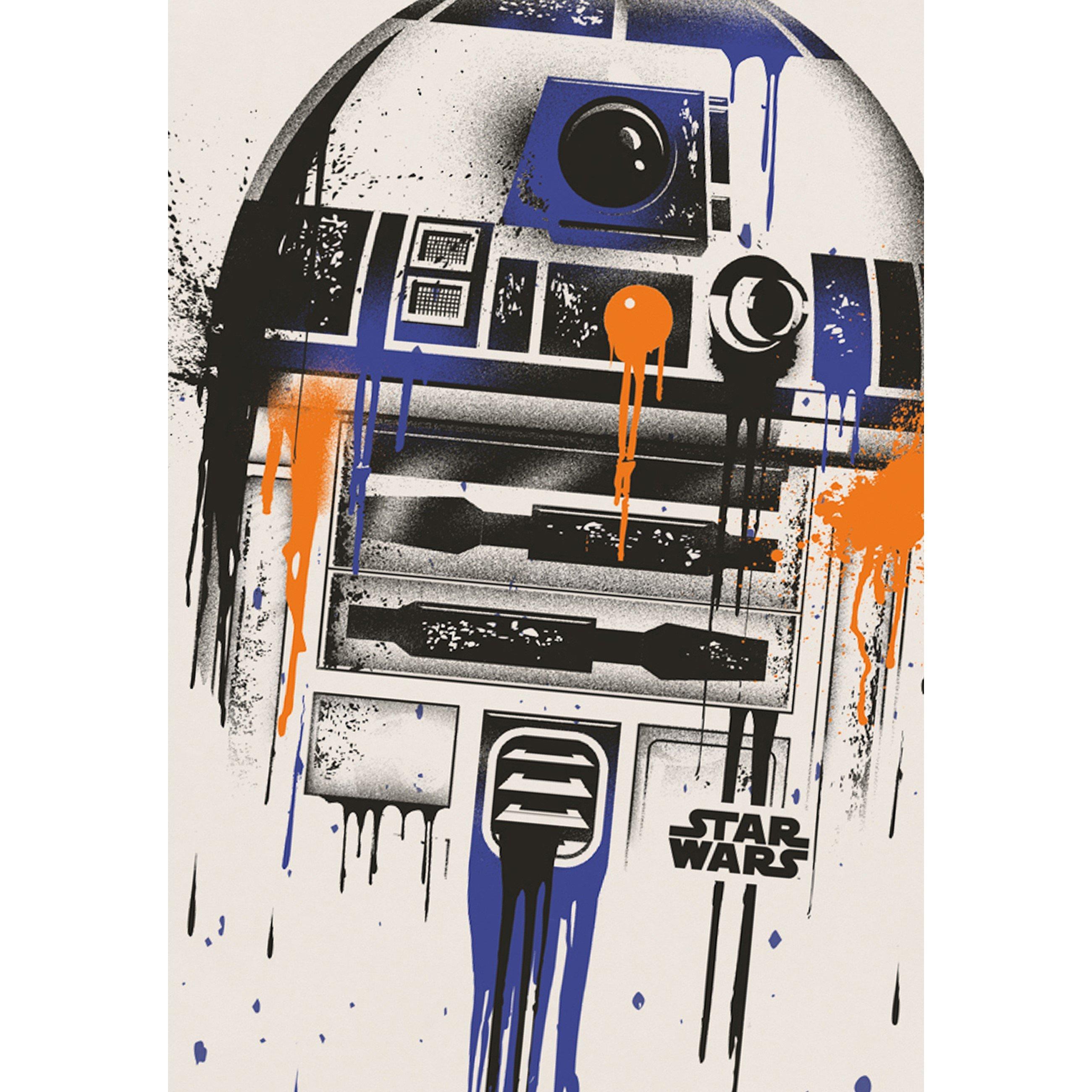 Natural - Star Wars - R2D2 PAINT DRIP - 3