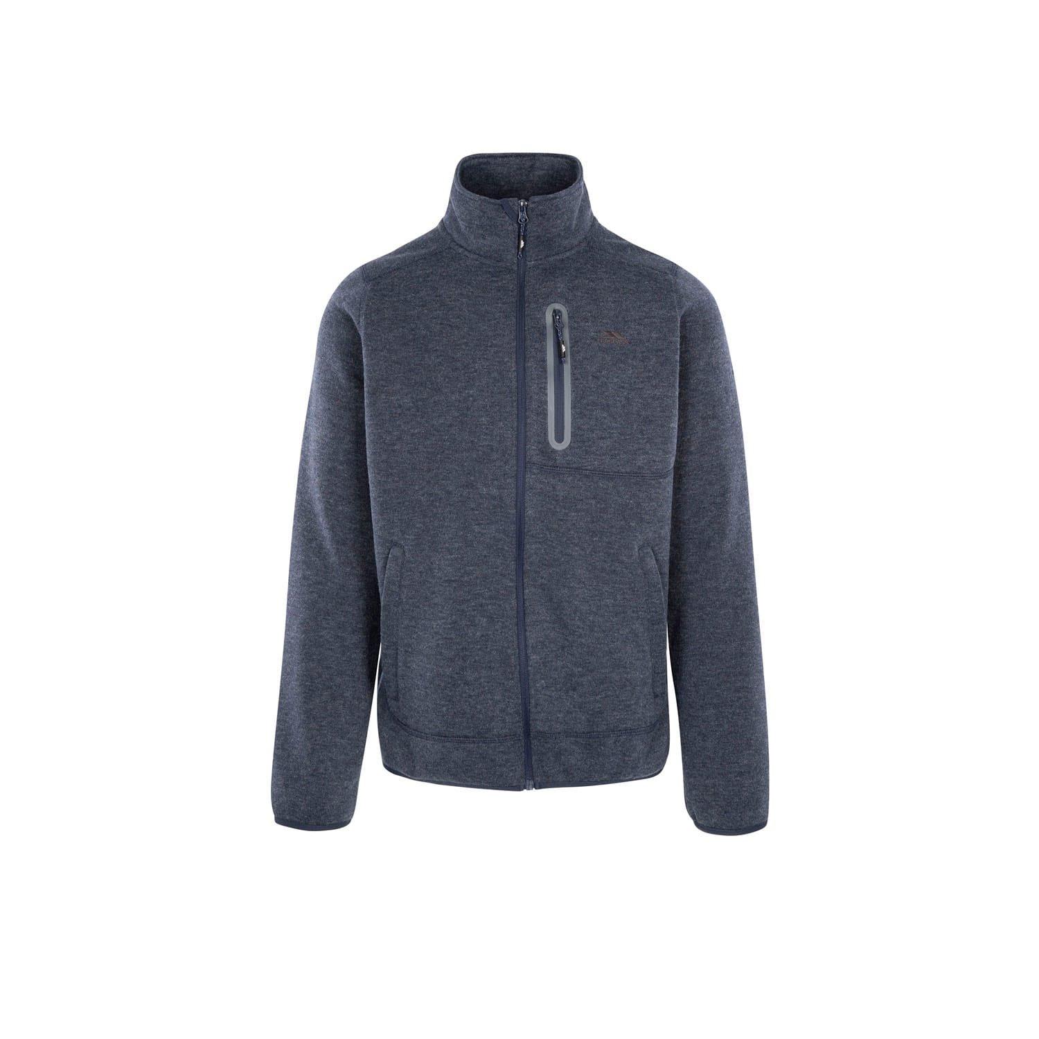 Navy - Trespass - Farham Fleece - 1