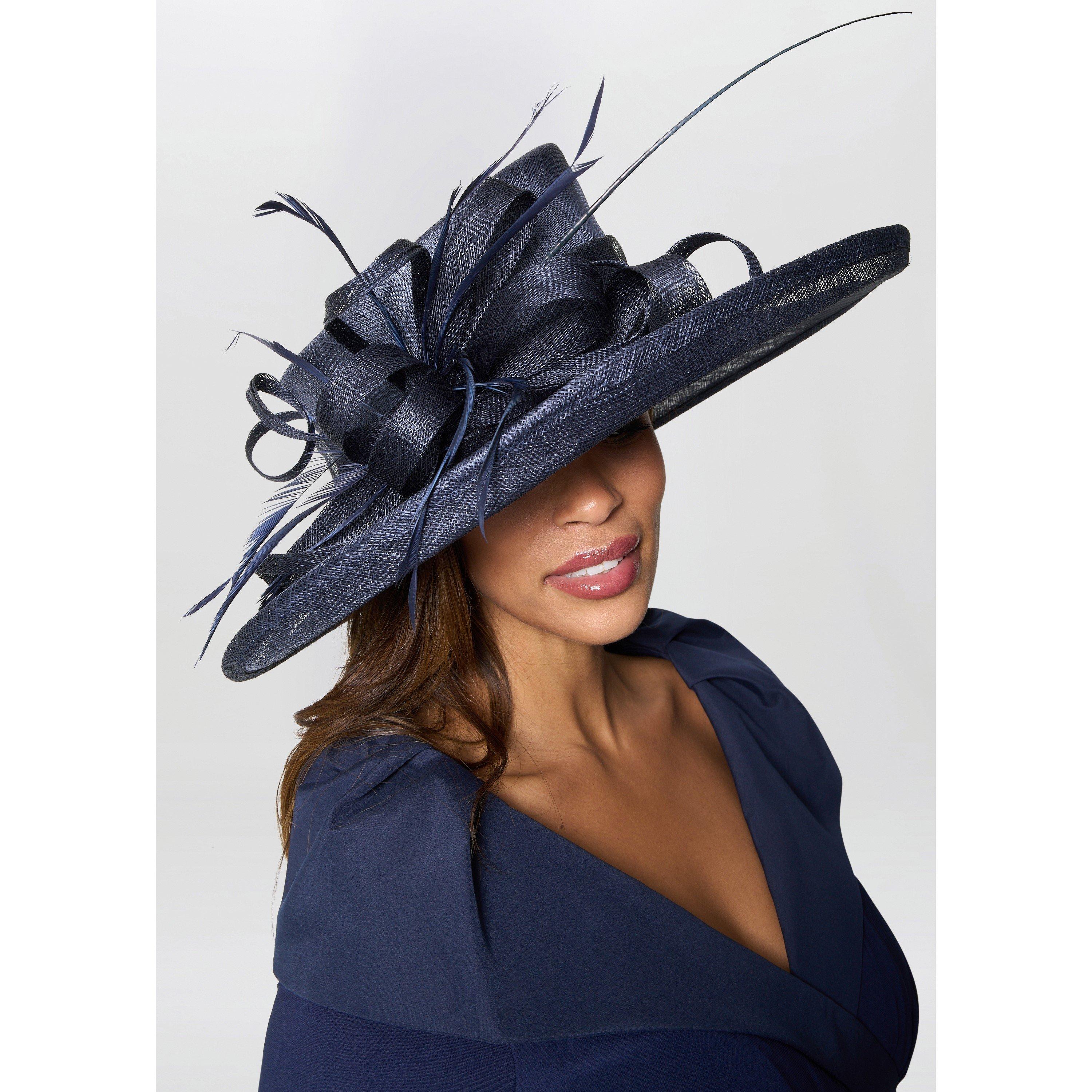 Navy - Gina Bacconi - Anne-Marie Taffeta Dress - 8