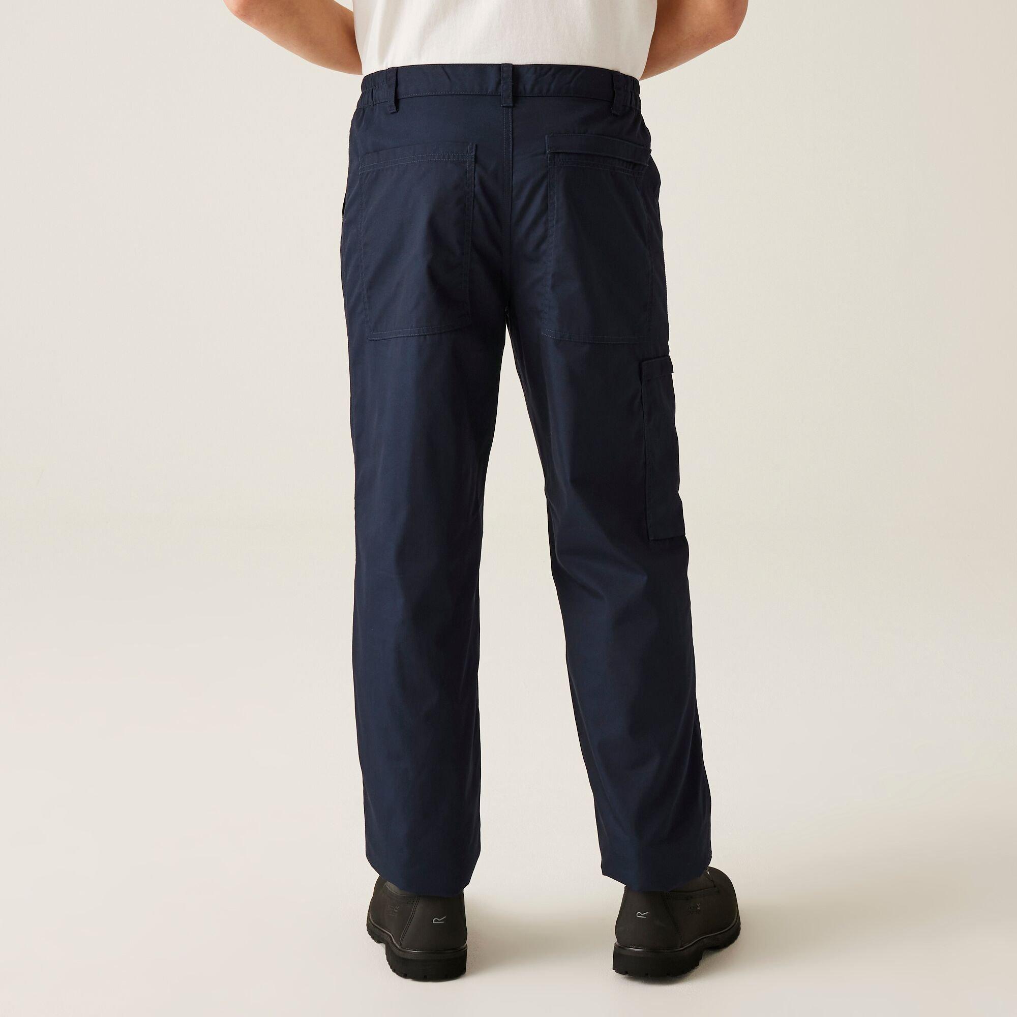 Navy - Regatta - Mens Lined Action Trousers - 2