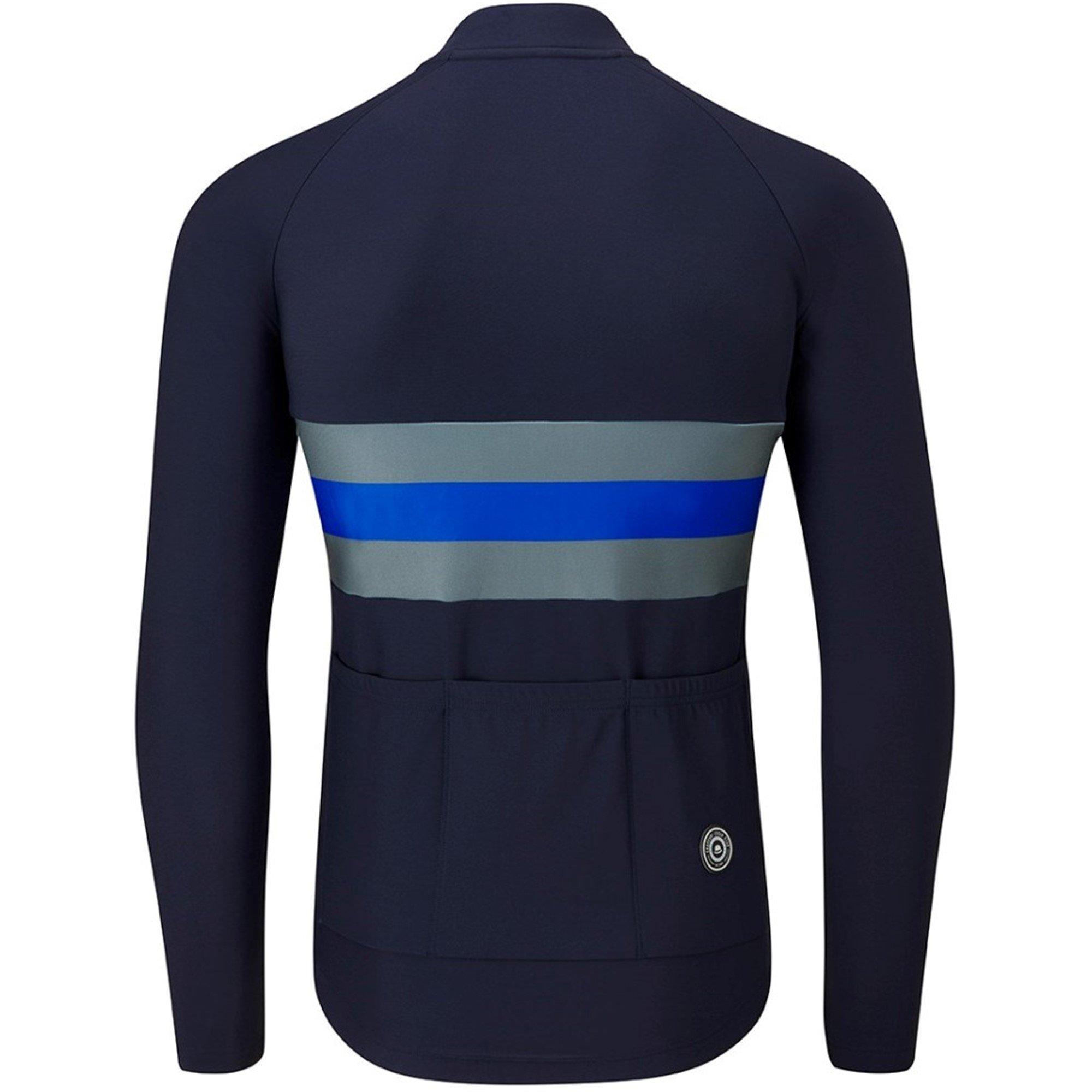 Deepocean - Chapeau - Mens Tempo II Hoop Stripe Thermal Jersey,  Deep Oc - 3