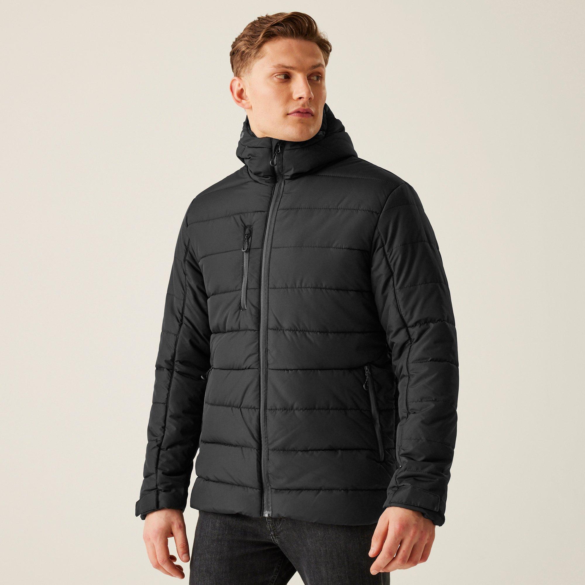 Regatta Men's Navigate Thermal Jacket - Black Seal Grey - XXL