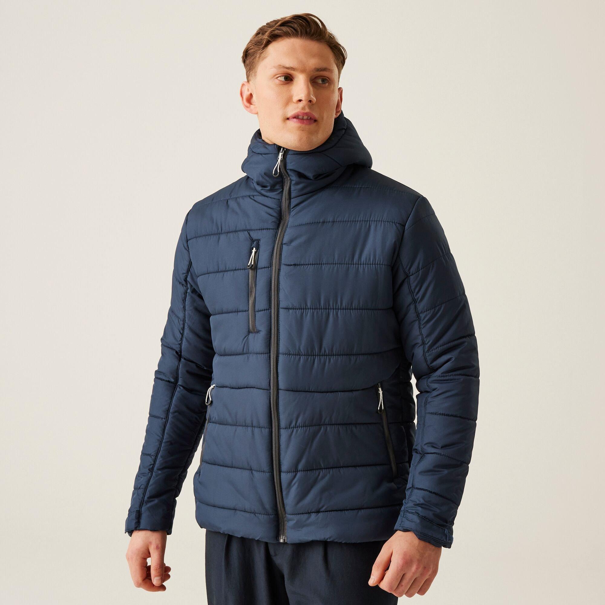 Regatta Men's Navigate Thermal Jacket - Navy Seal Grey - 3XL