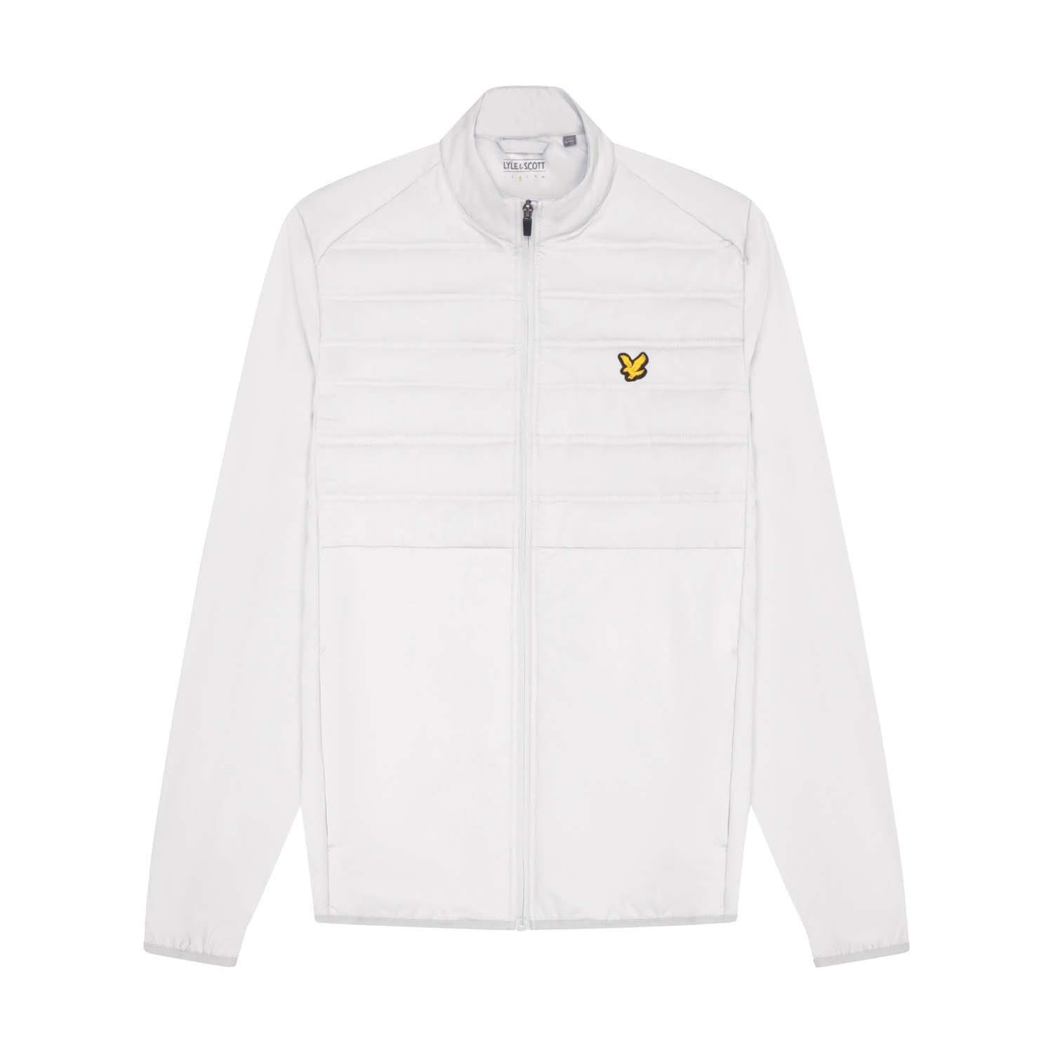 Blue - Lyle and Scott - Sports Hybrid Double Baffle Jacket - 5