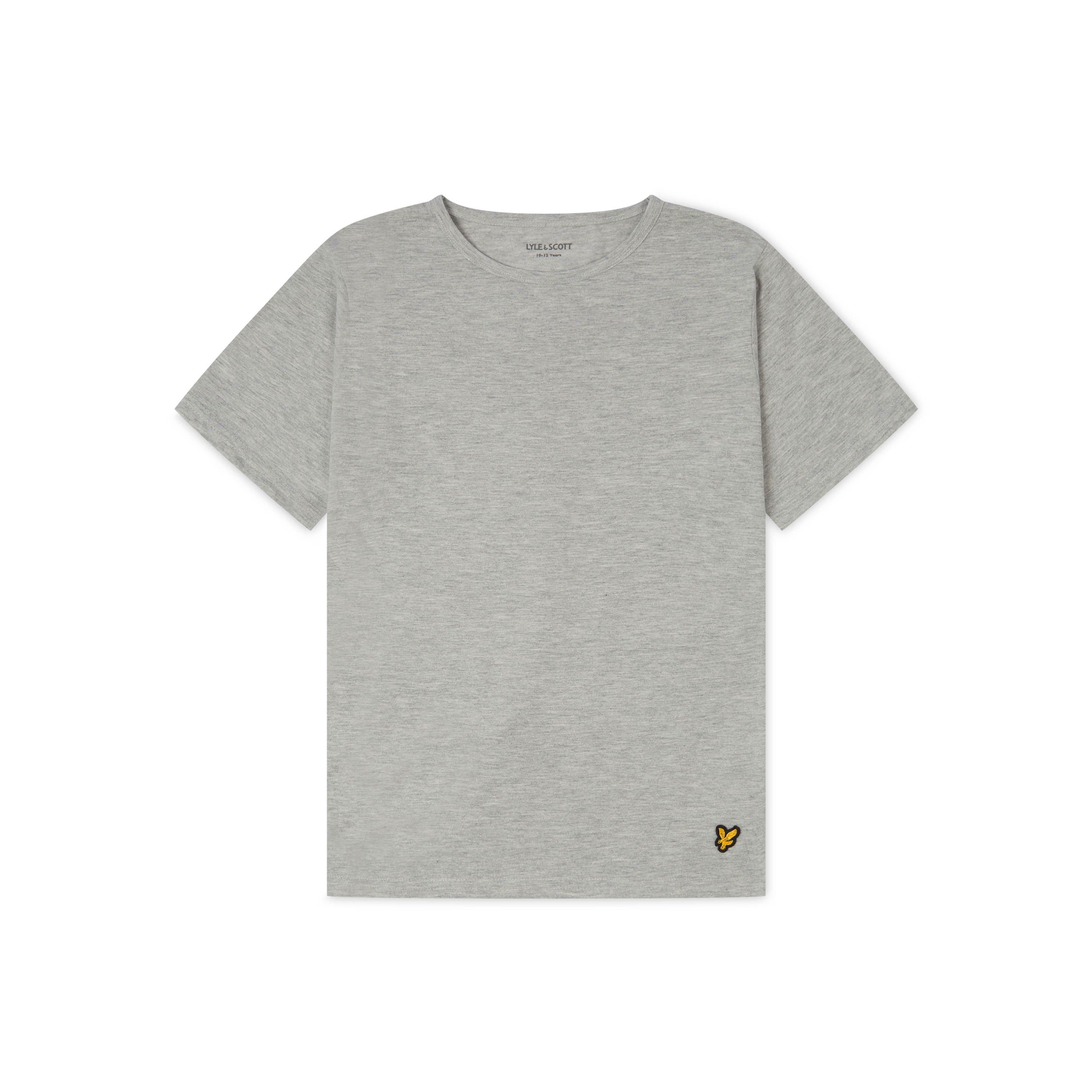 Gry/Blk - Lyle and Scott - Kids' Short-Sleeve Pyjama Sets - 2