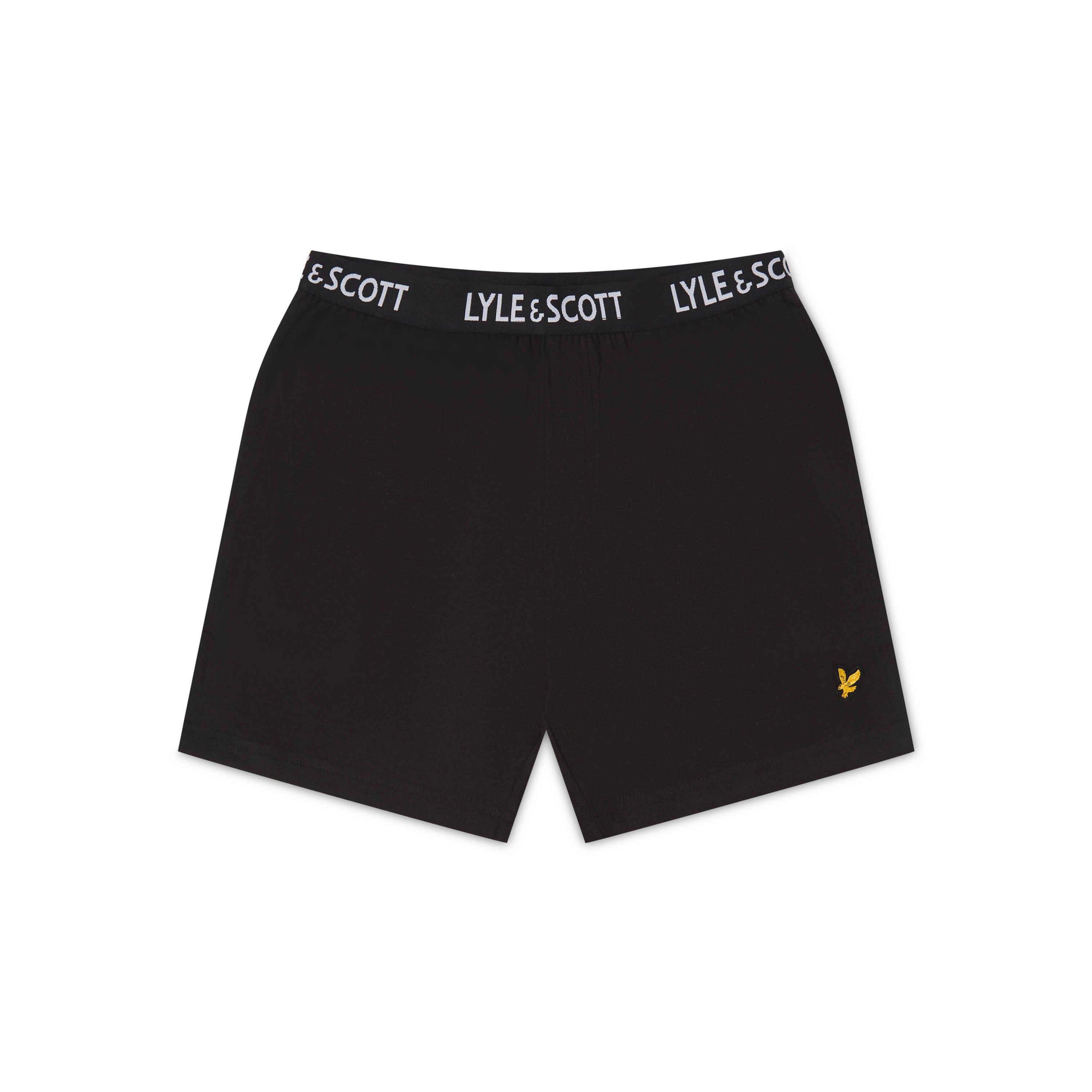 Gry/Blk - Lyle and Scott - Kids' Short-Sleeve Pyjama Sets - 3