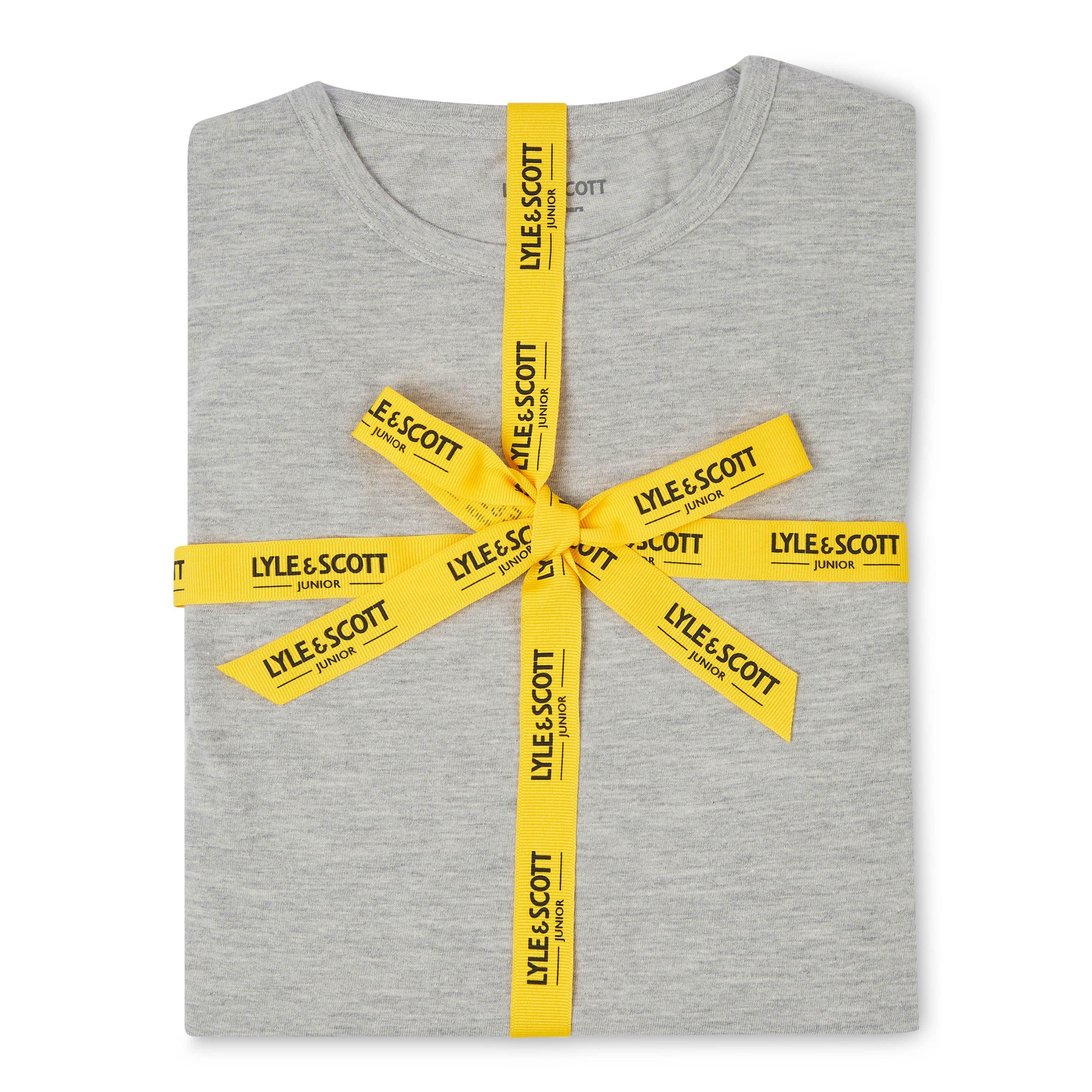 Gry/Blk - Lyle and Scott - Kids' Short-Sleeve Pyjama Sets - 6