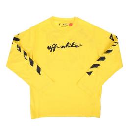 Off White Script Long Sleeve T-Shirt