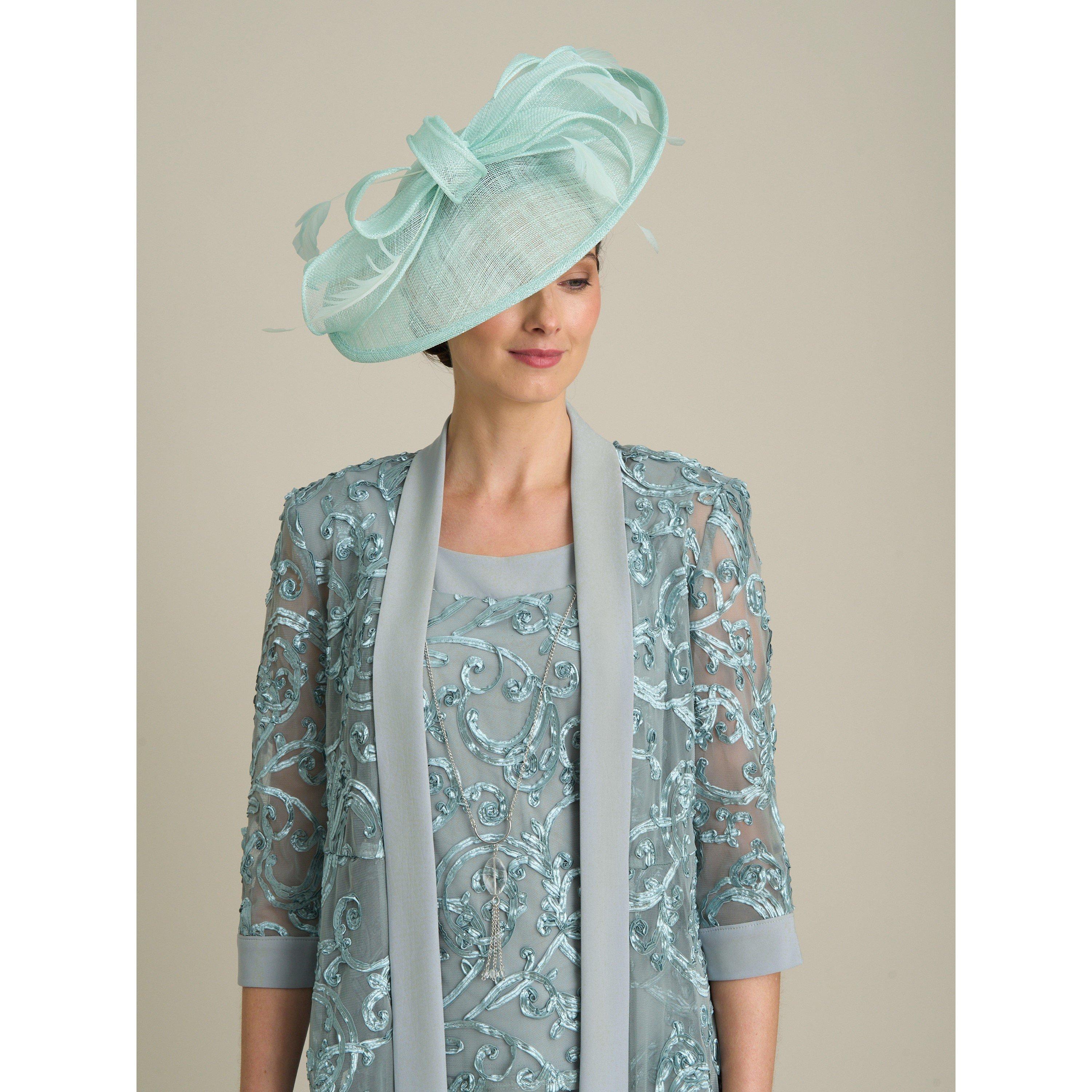 Sage - Gina Bacconi - Joelle Embroidered 2 Piece Trouser Suit - 9
