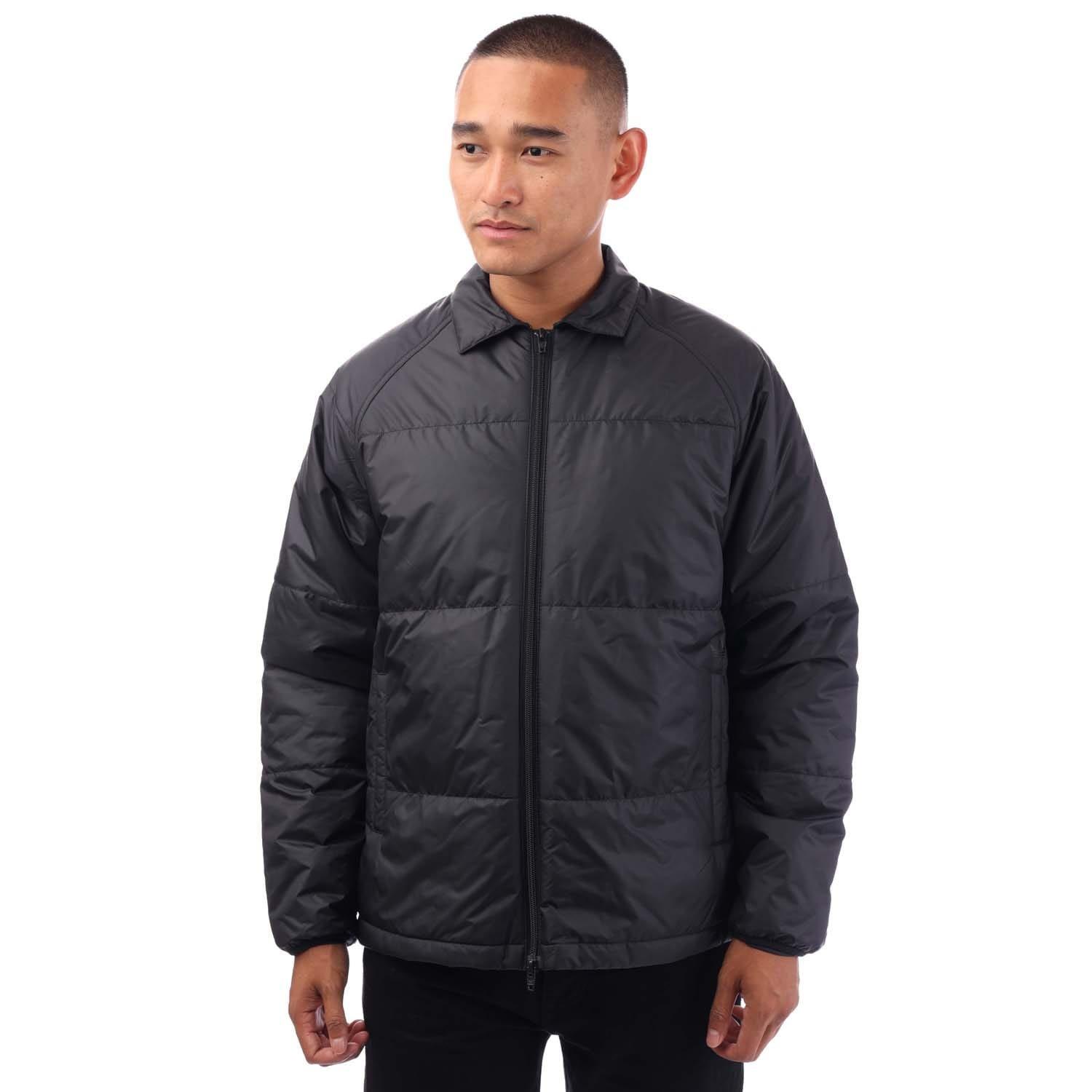 Black - adidas Originals - Insluated Coach Jacket - 1