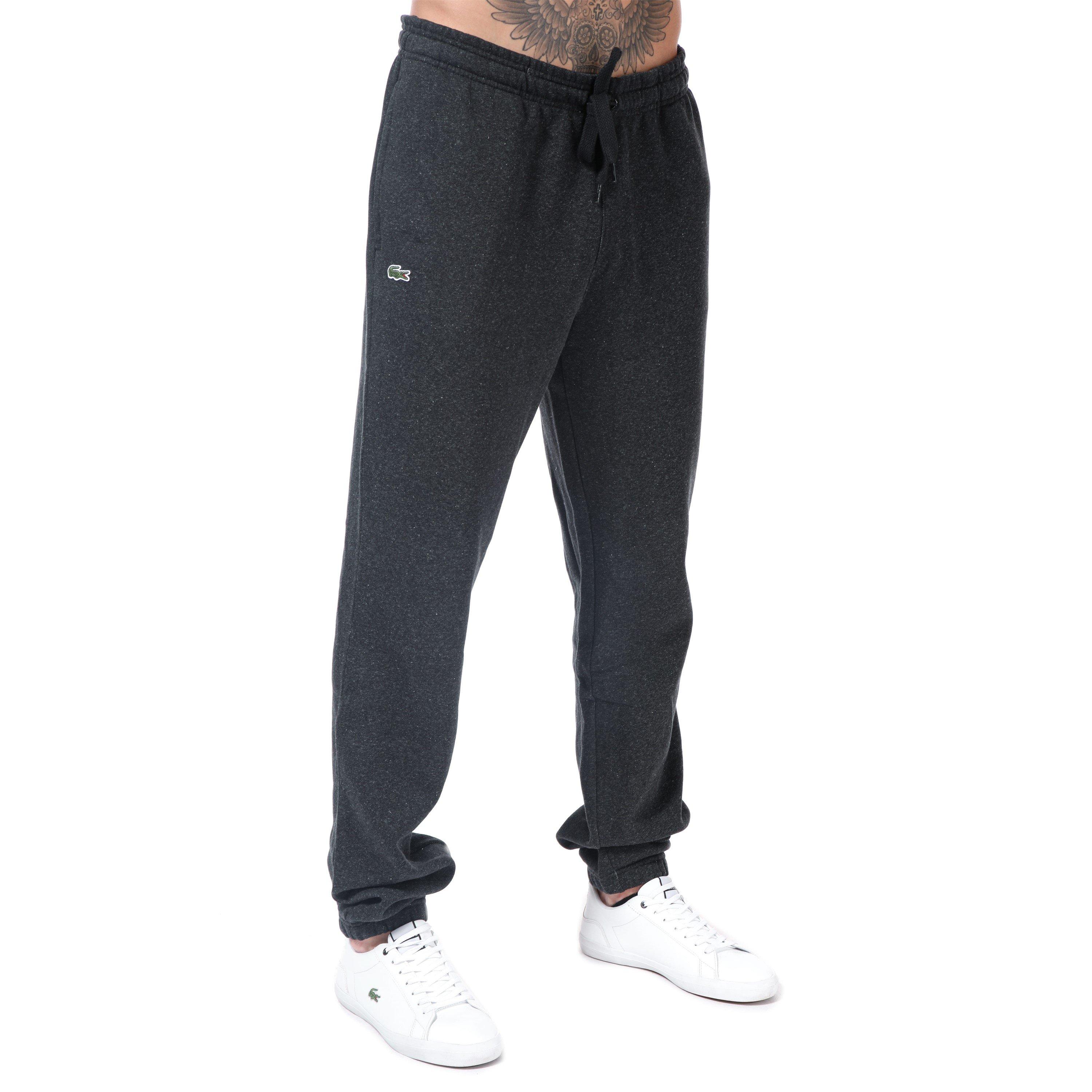 Charcoal - Lacoste - Side Logo Tracksuit Bottoms - 1